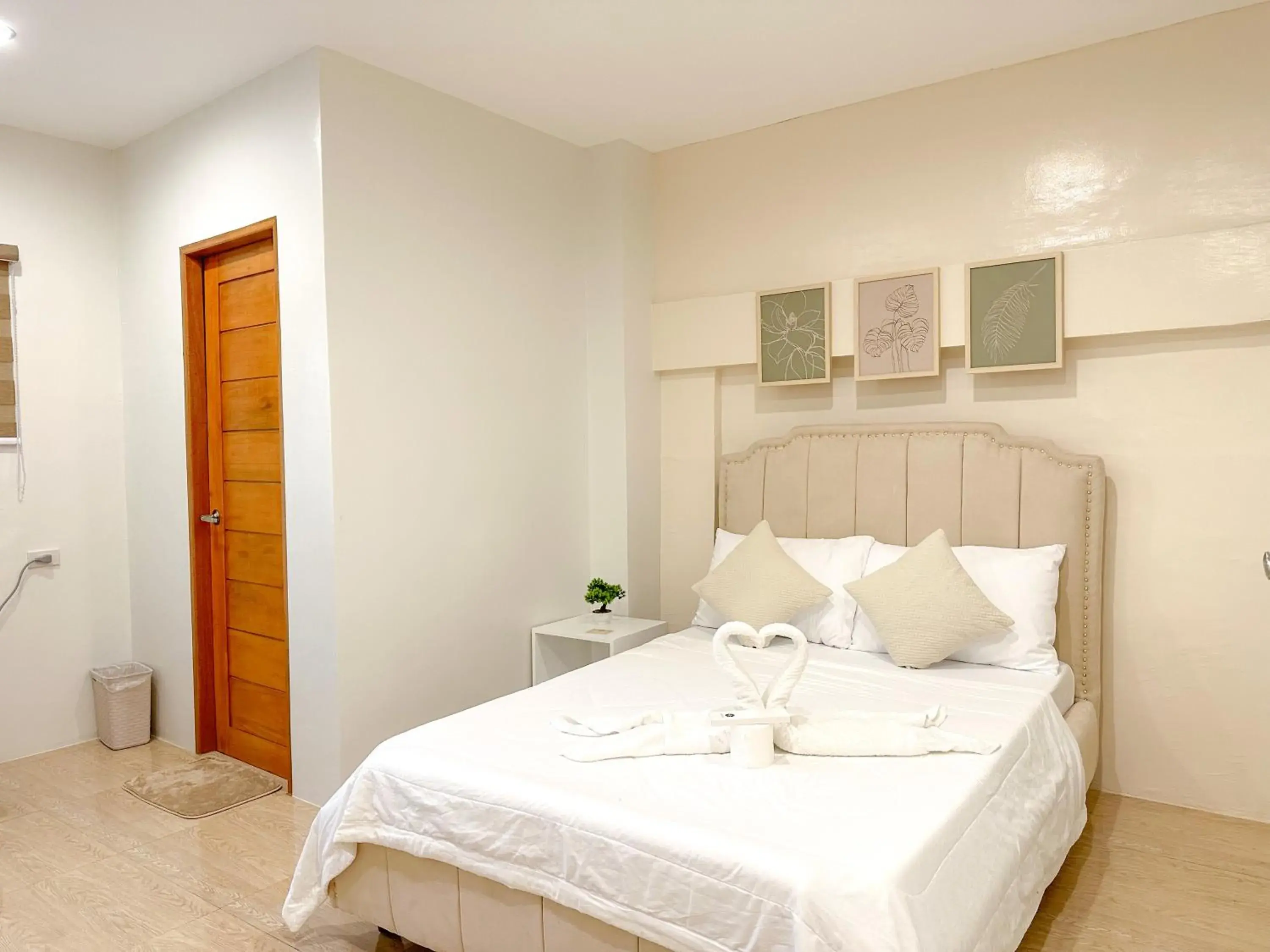 Bed in Casa Bicolandia Suites Bed in Casa Bicolandia Suites