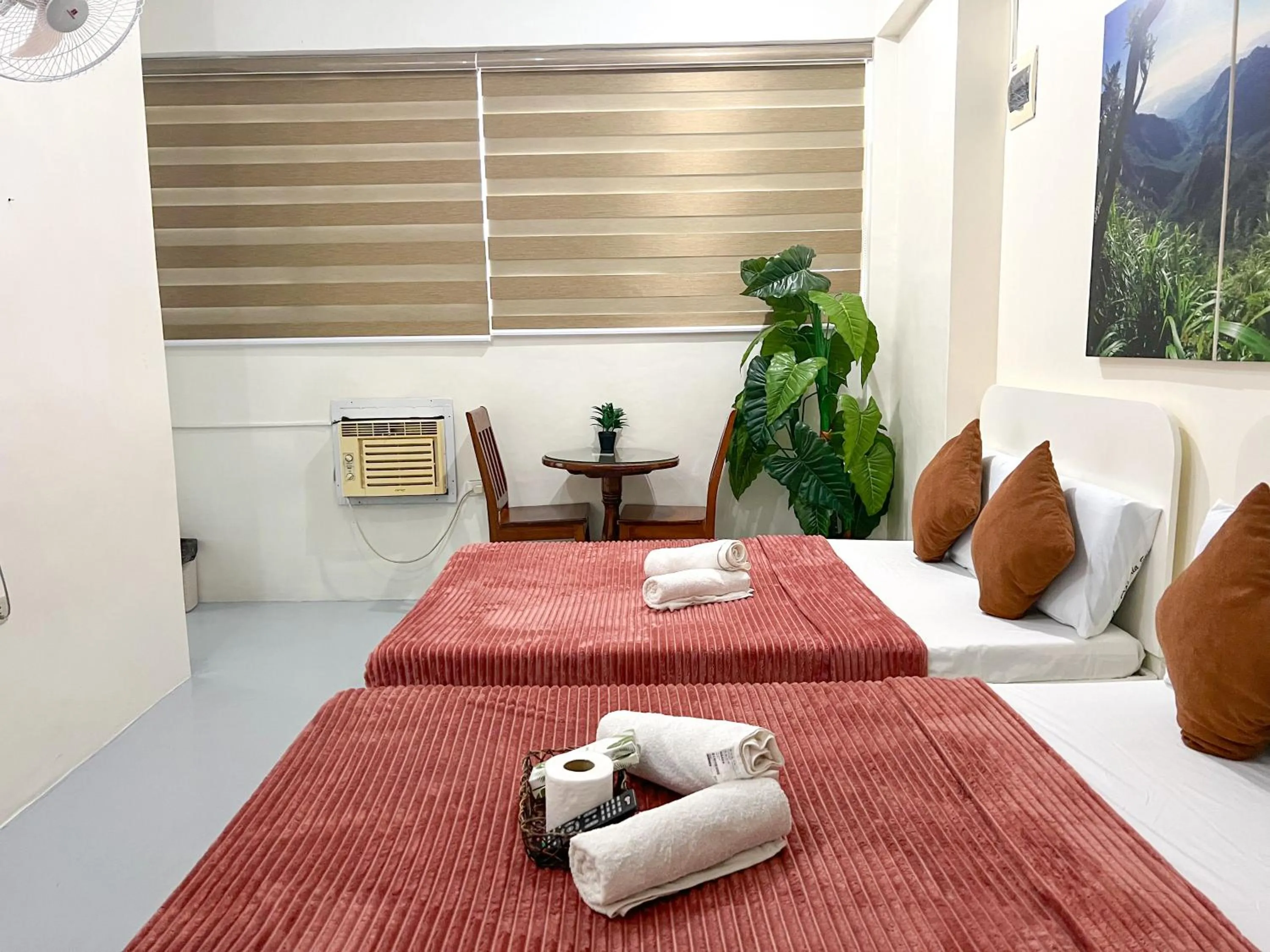 Bed in Casa Bicolandia Suites