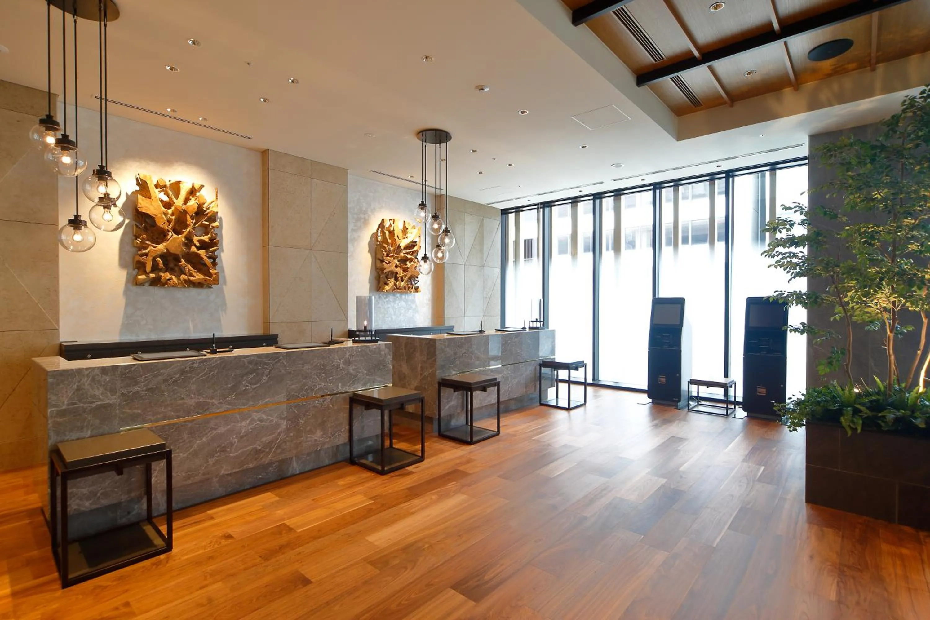 Lobby or reception in Miyako City Osaka Hommachi
