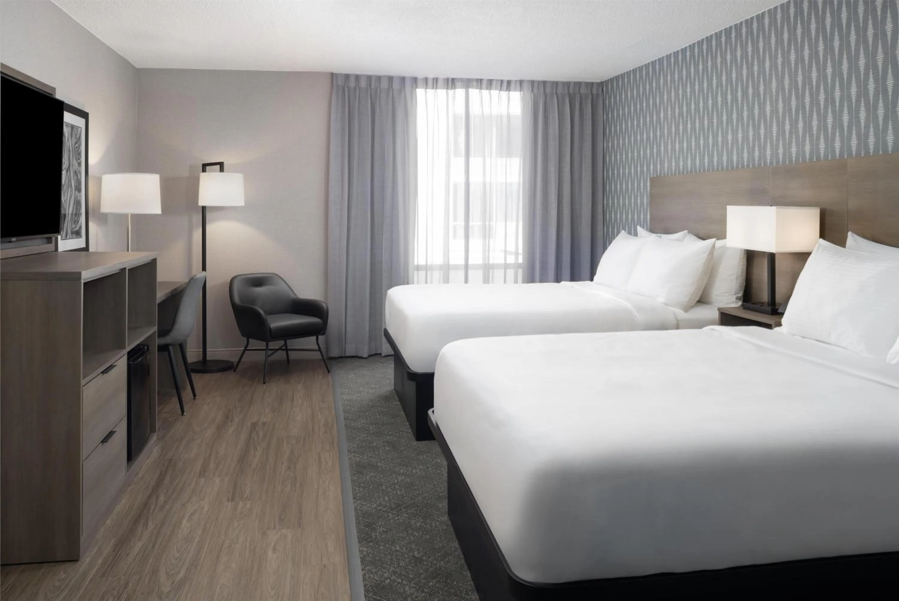 Bedroom, Bed in The Midtown Hotel MOD Collection by Sonesta