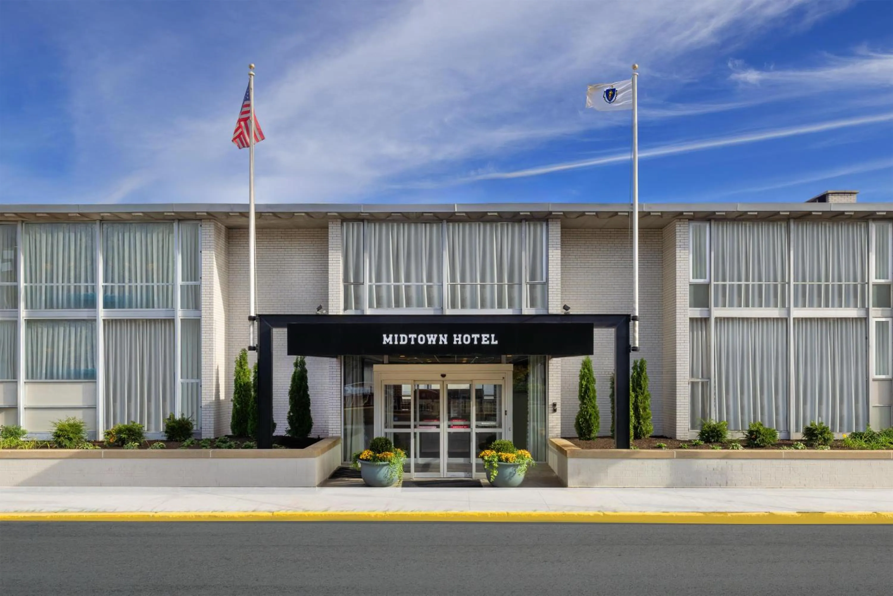 Property building in The Midtown Hotel MOD Collection by Sonesta