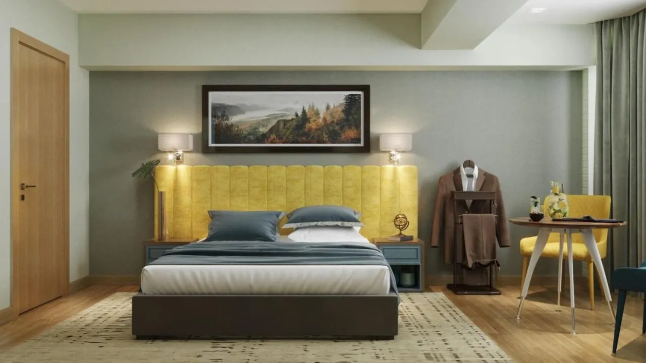 Bed in Centric Baku Boutique Hotel