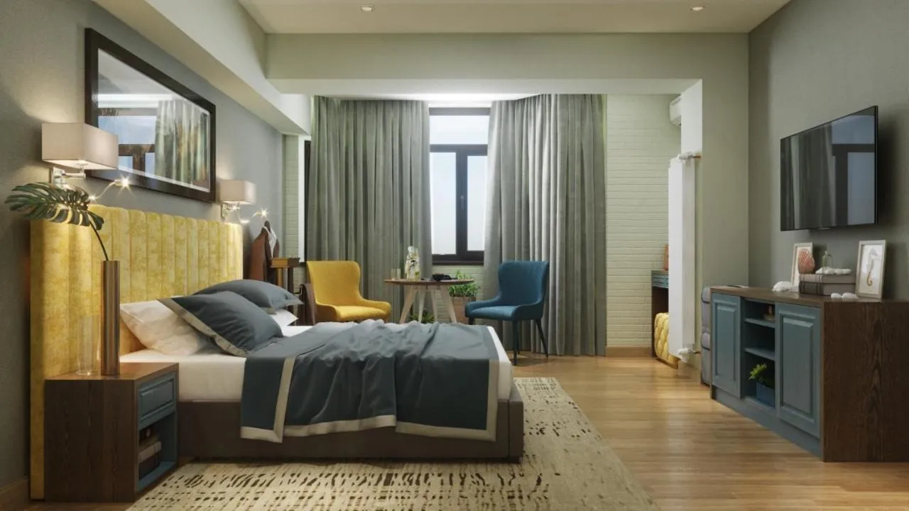 Bed in Centric Baku Boutique Hotel