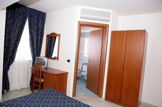 Bed in Hotel Castelmonardo