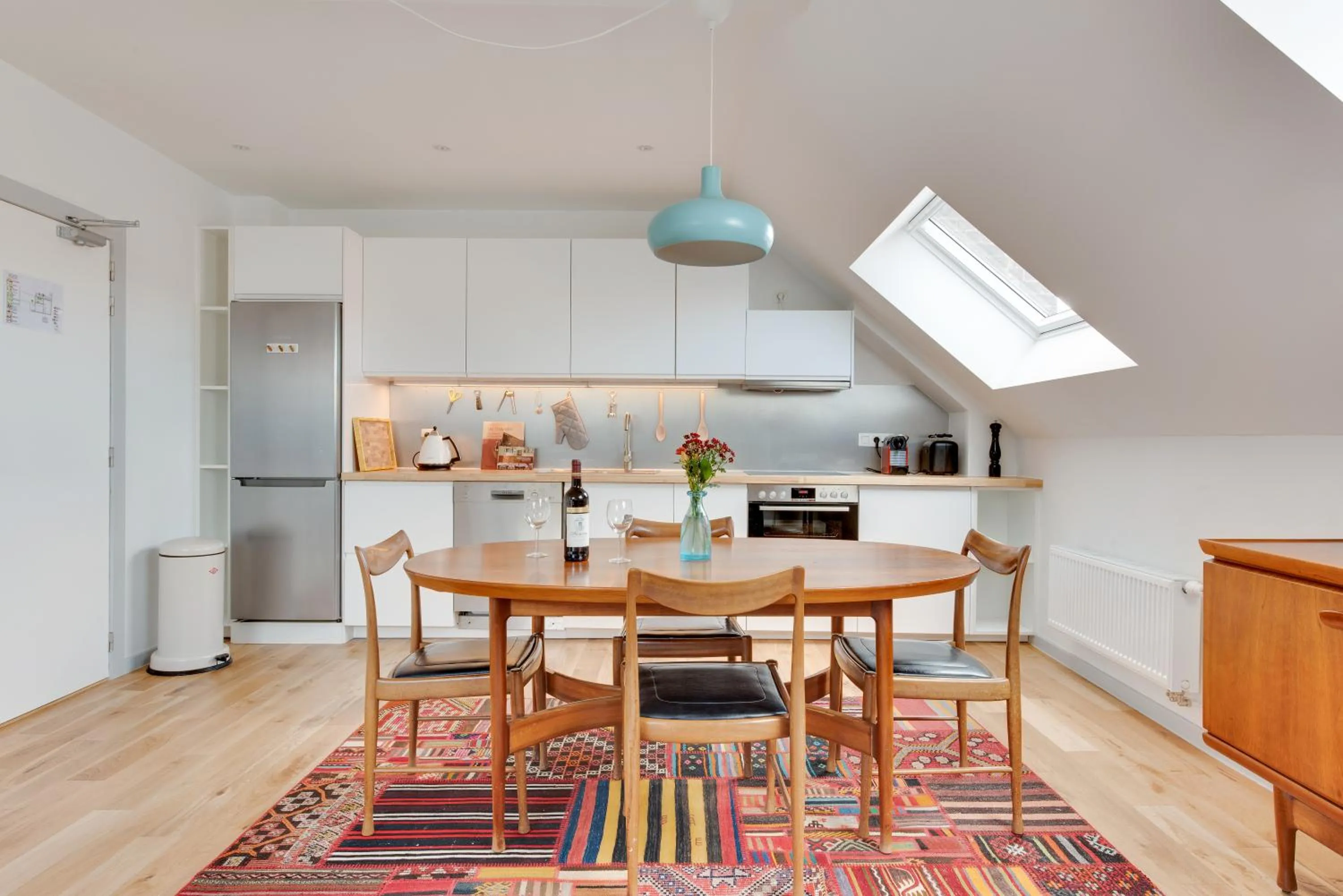 Kitchen or kitchenette in Newton Boutique Hotel Residences - Brussels EU Area