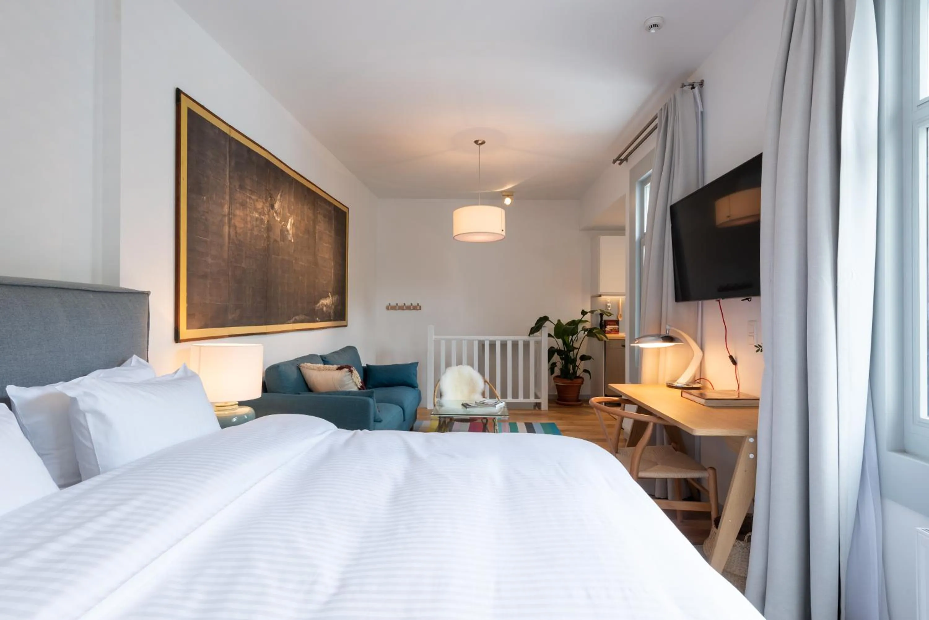 Bed in Newton Boutique Hotel Residences - Brussels EU Area