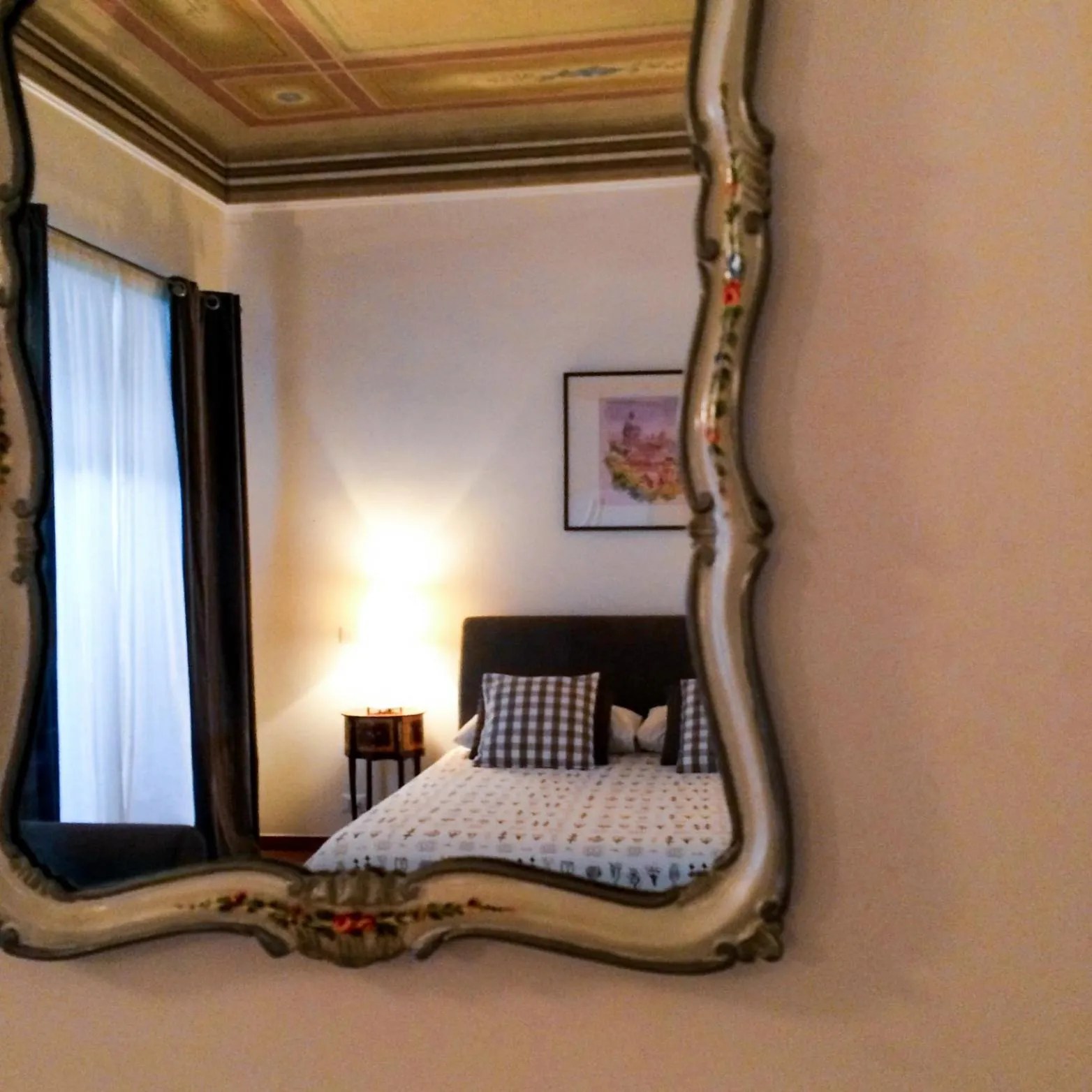 Decorative detail, Bed in Clemy In Rome