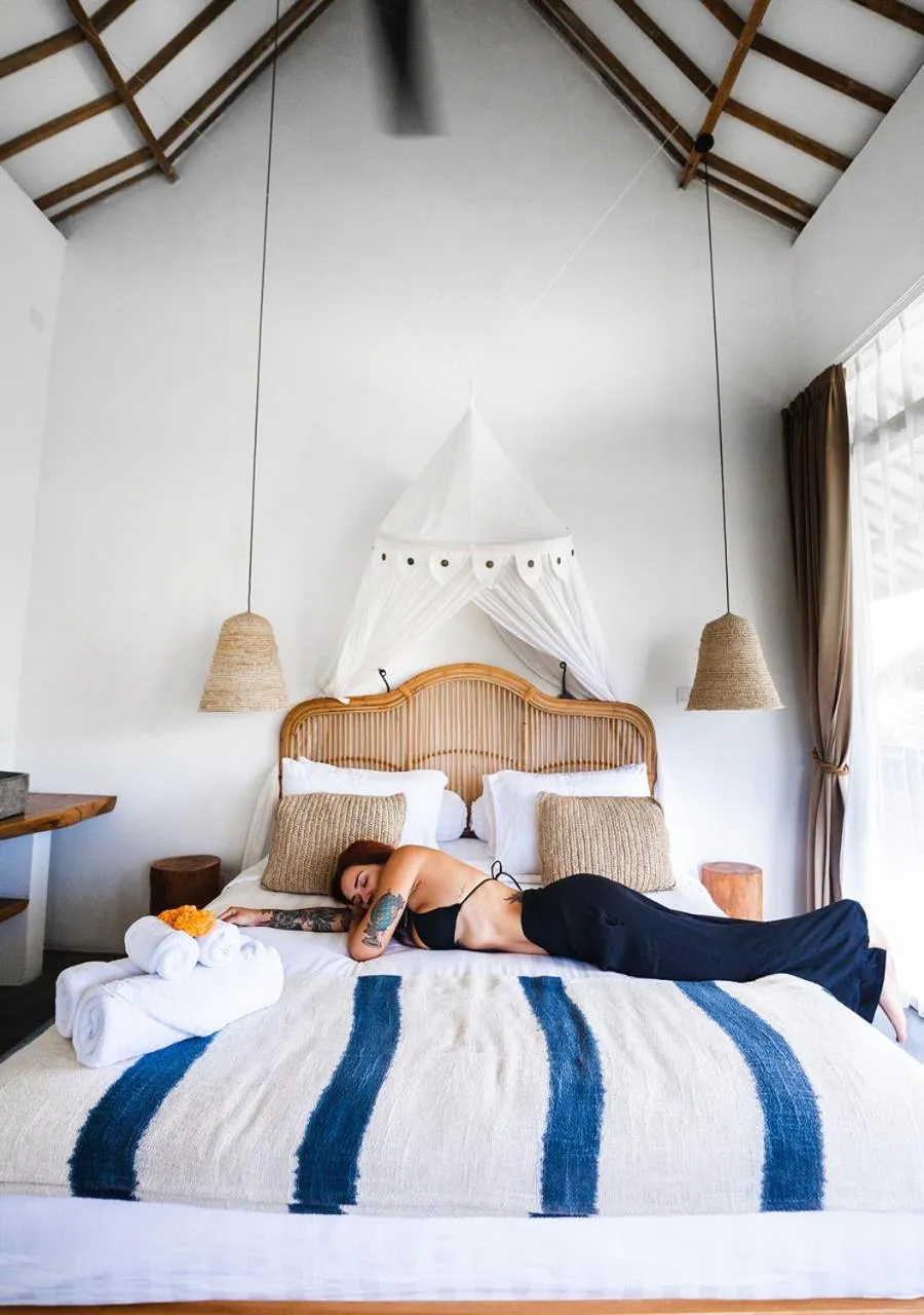 Bed in Amar Boutique Hotel