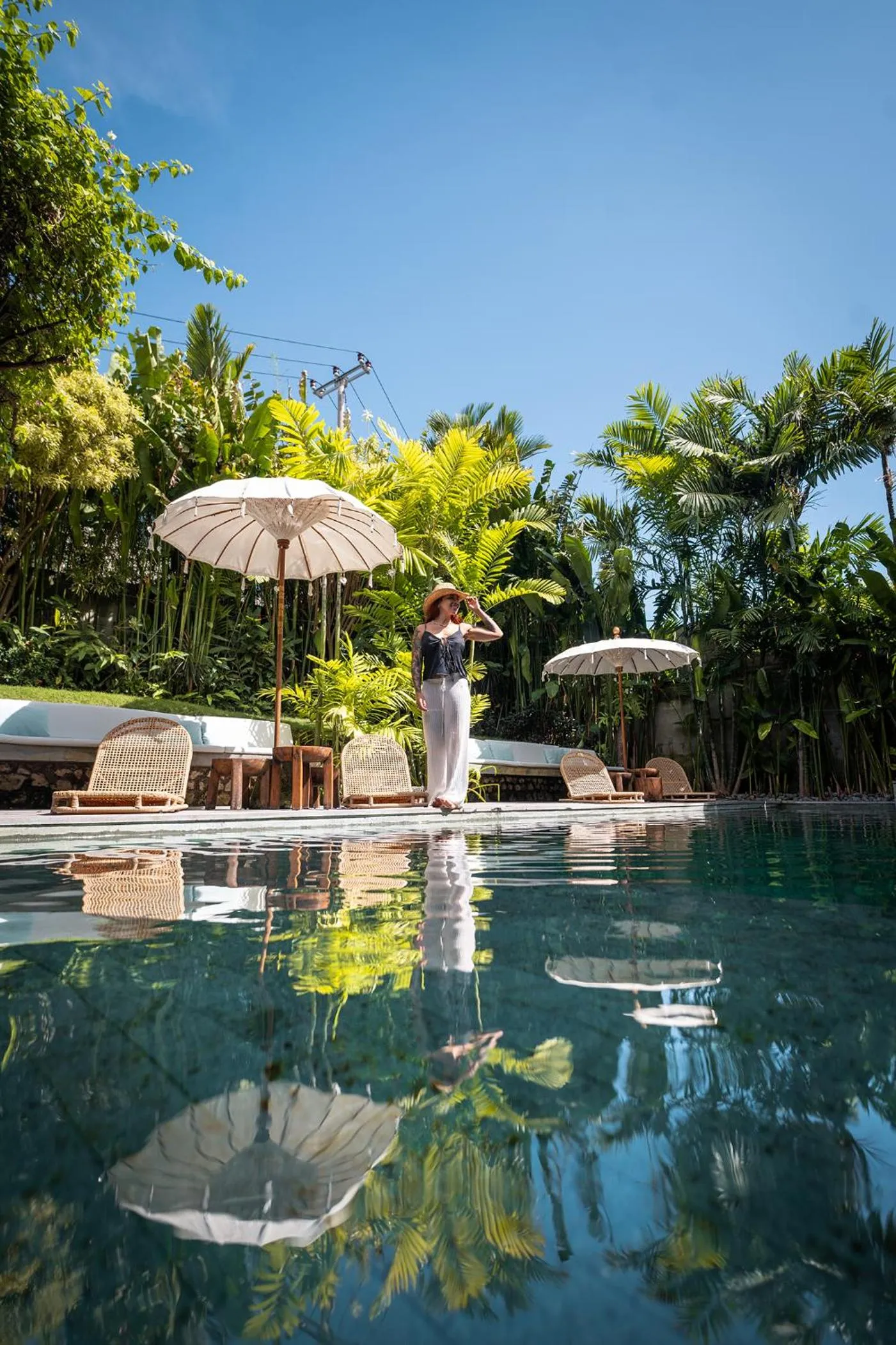 Swimming pool in Amar Boutique Hotel
