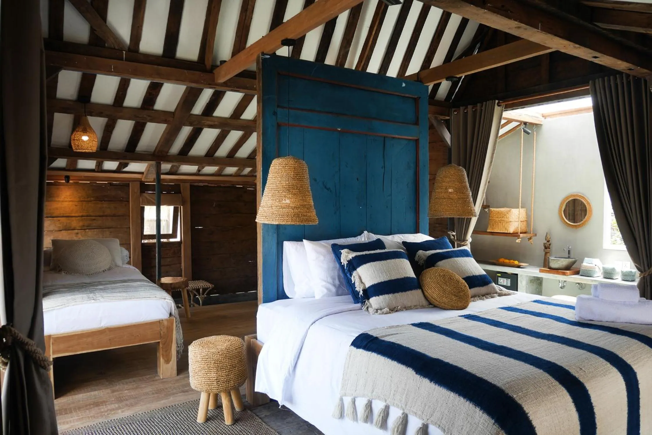 Bed in Amar Boutique Hotel