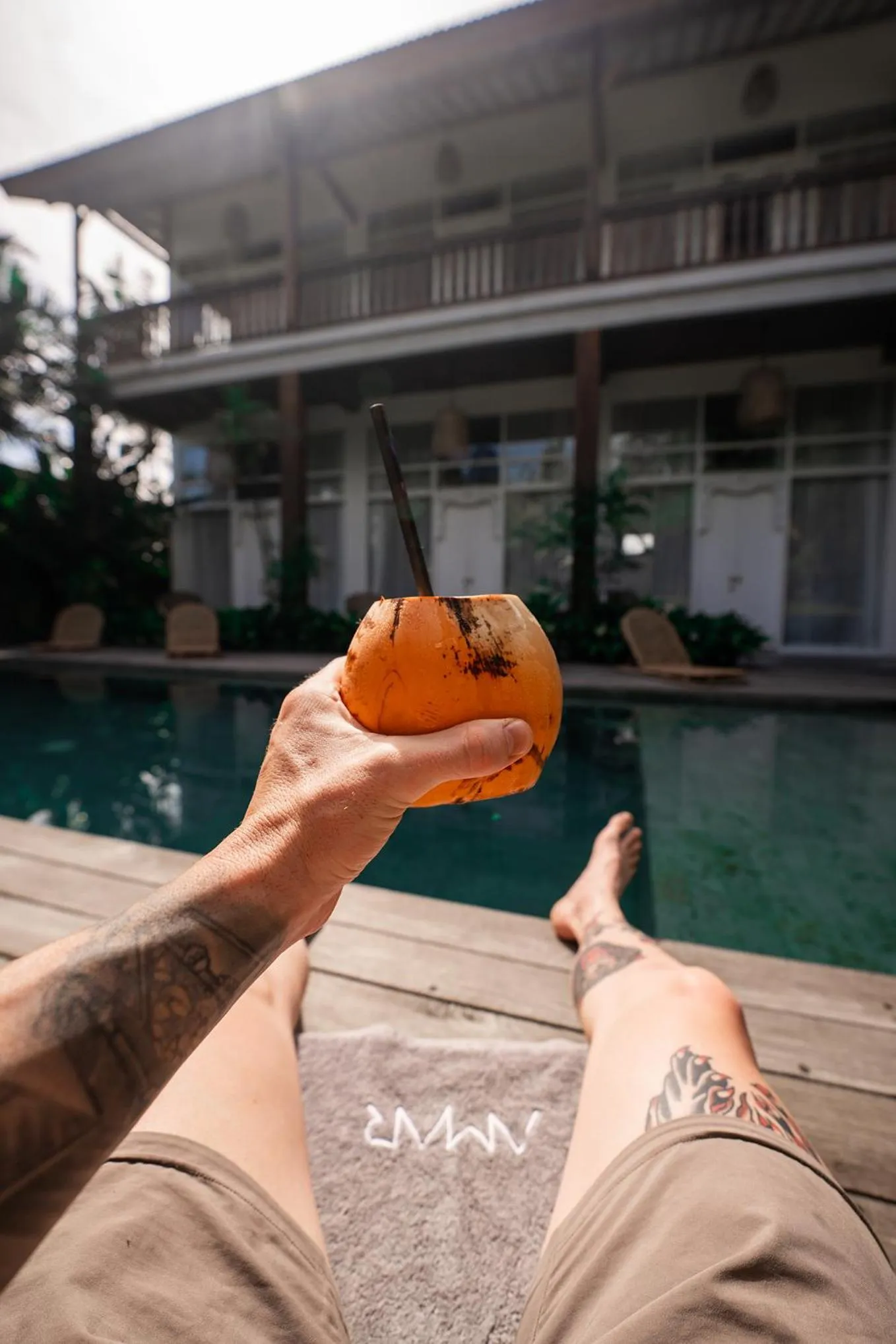 Swimming pool in Amar Boutique Hotel