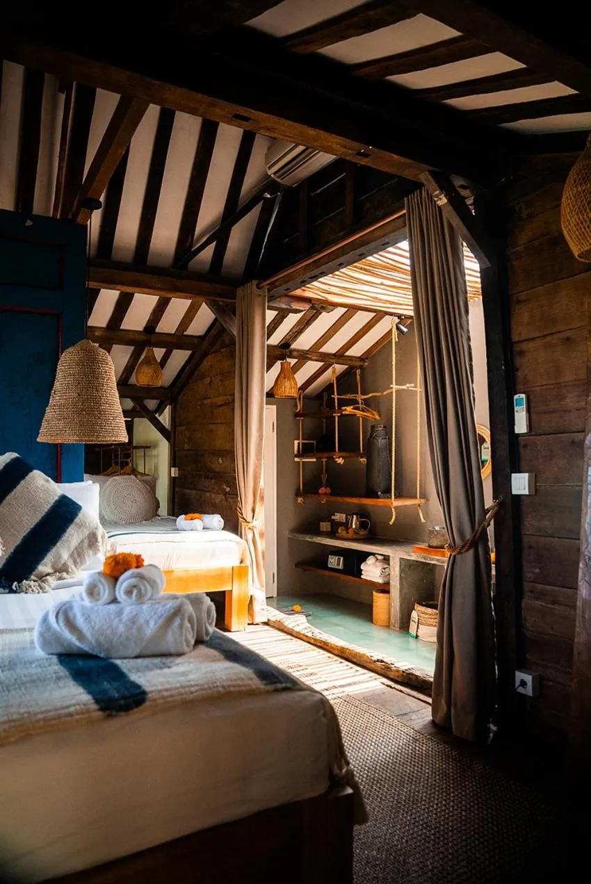 Bed in Amar Boutique Hotel