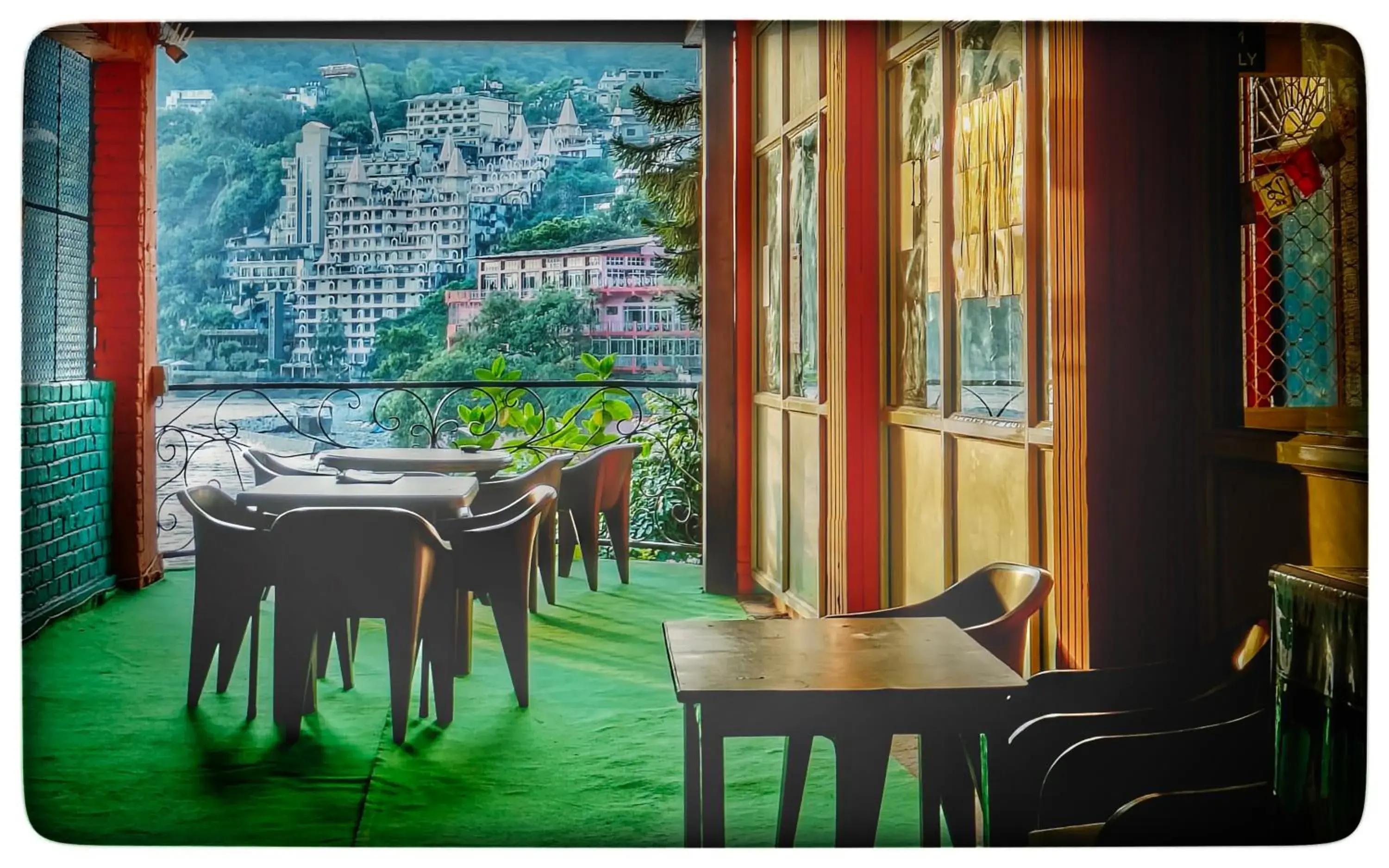 View (from property/room) in Hotel Ganga View View (from property/room) in Hotel Ganga View