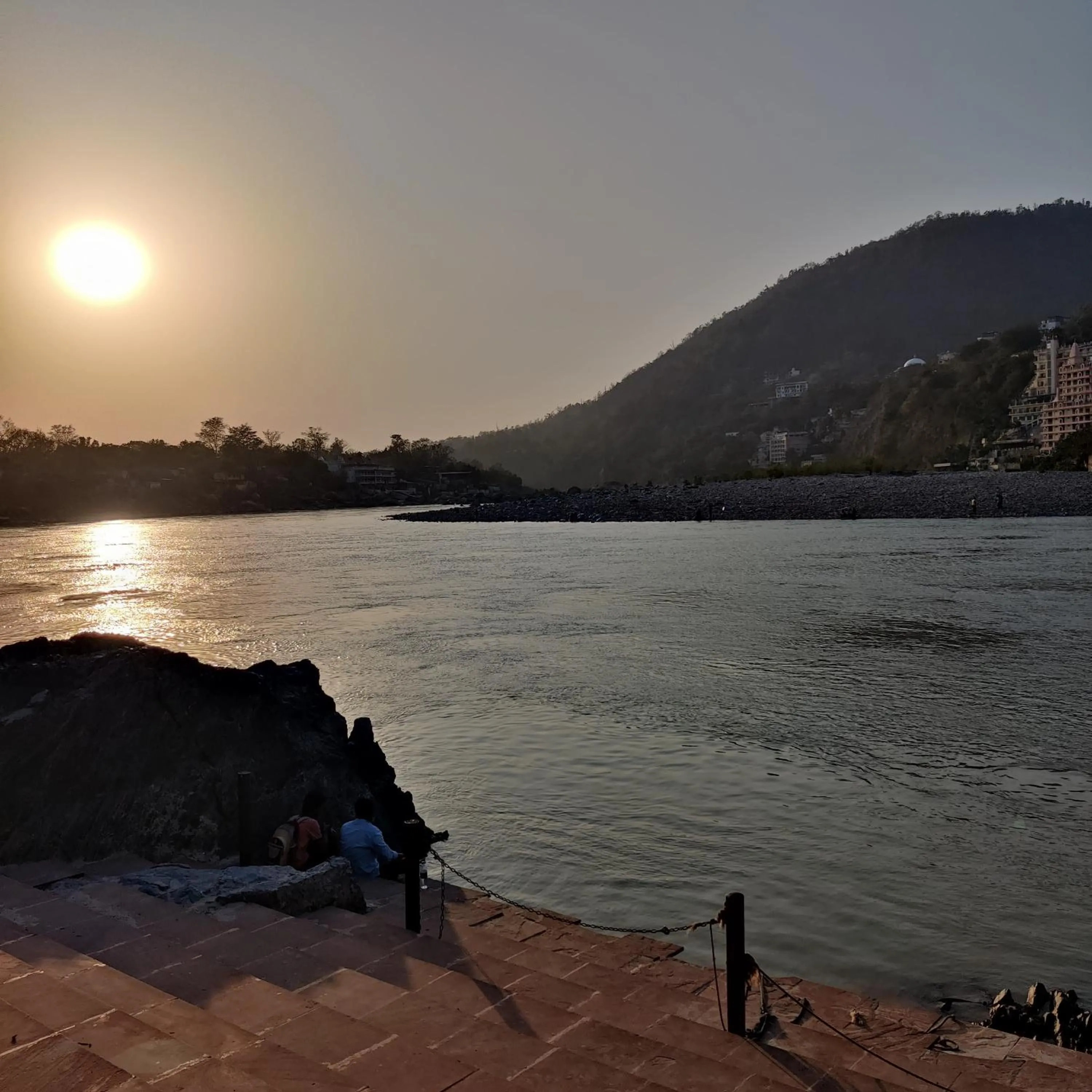 River view in Shri Ganga View Guest House