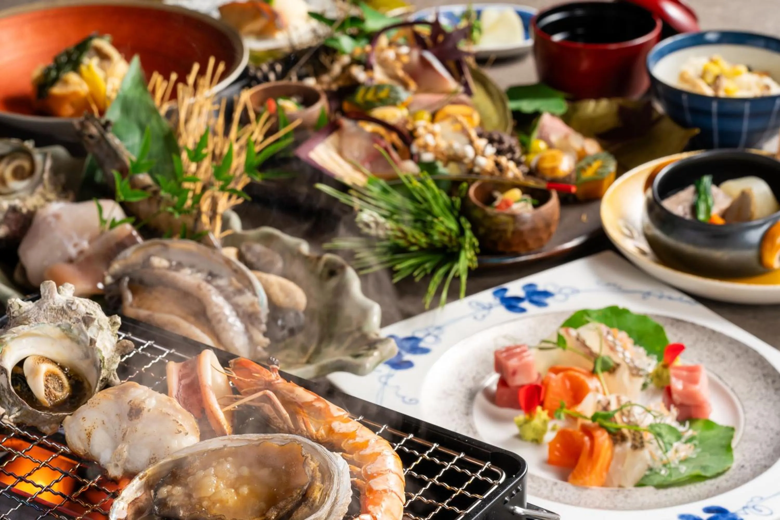 Dinner in KAMENOI HOTEL Genkainada