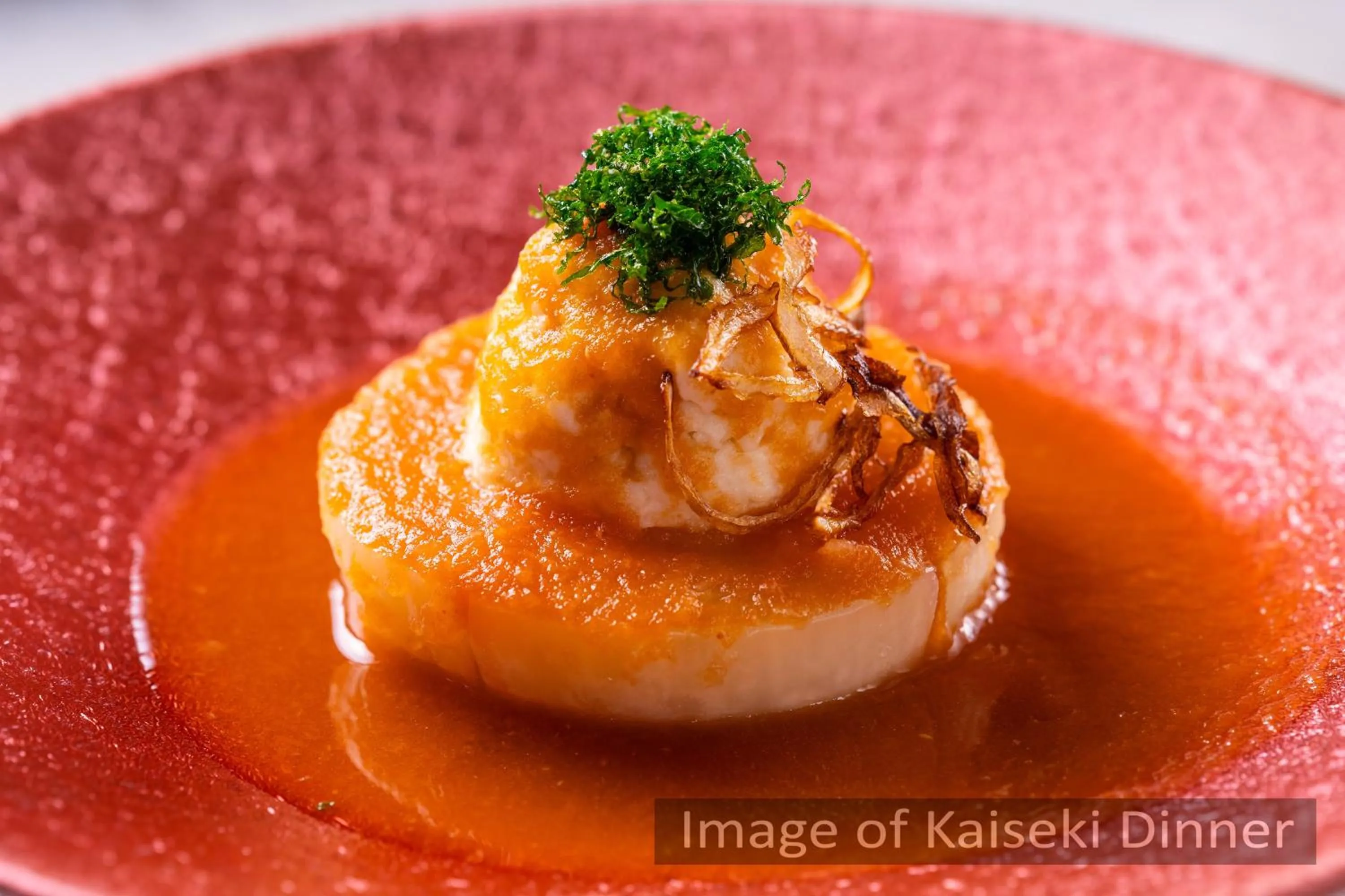 Food close-up in KAMENOI HOTEL Genkainada