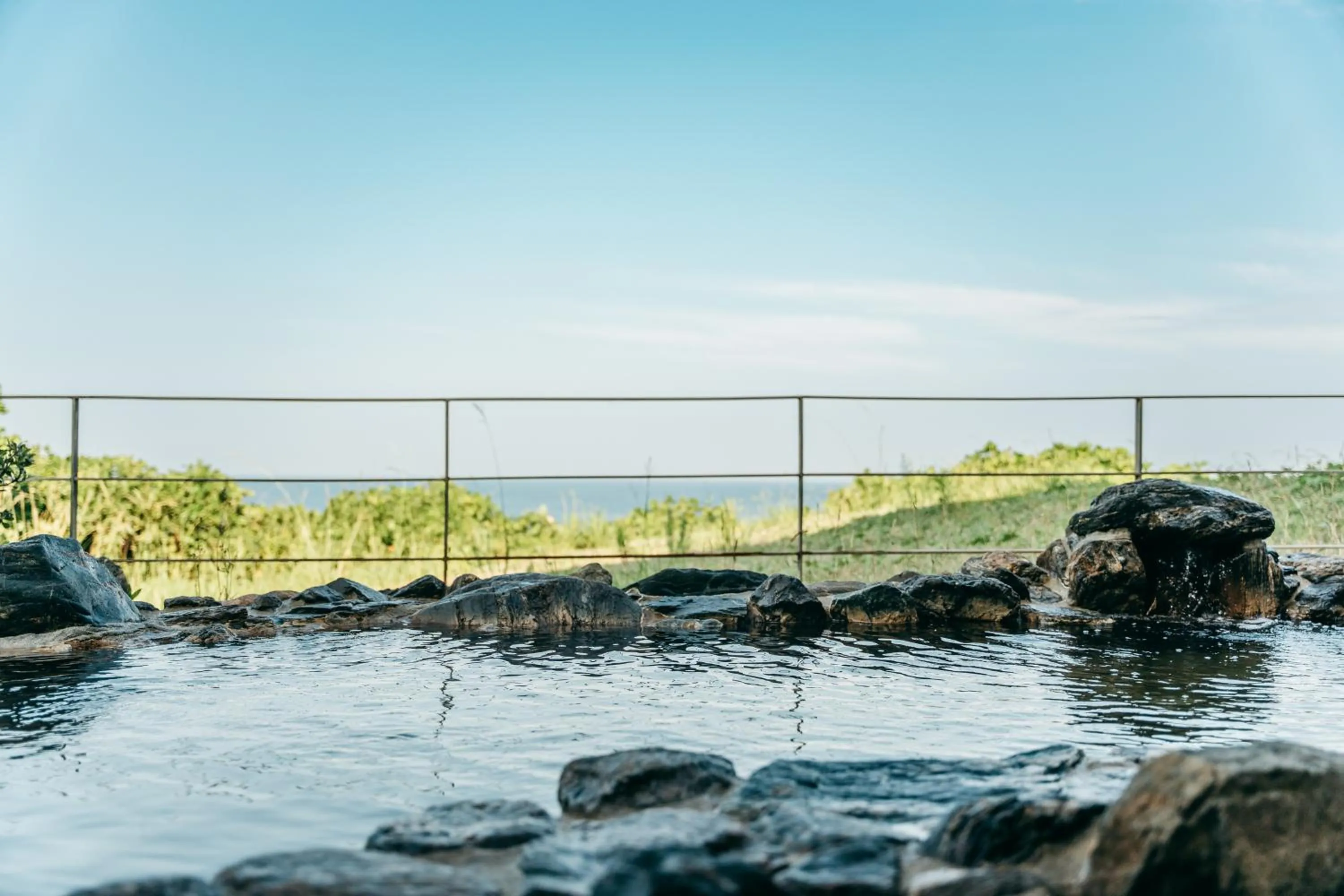 Hot Spring Bath in KAMENOI HOTEL Genkainada
