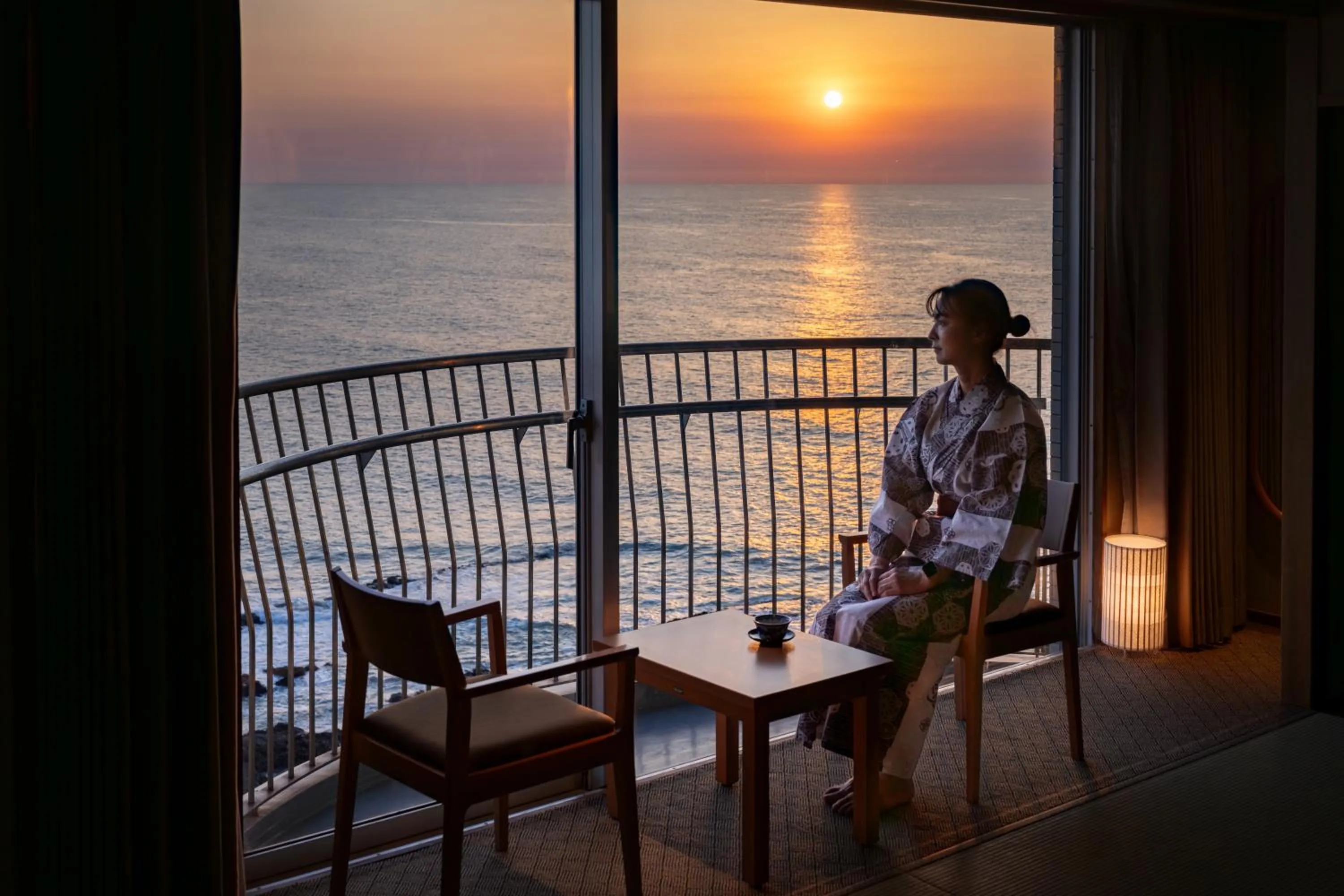 View (from property/room) in KAMENOI HOTEL Genkainada