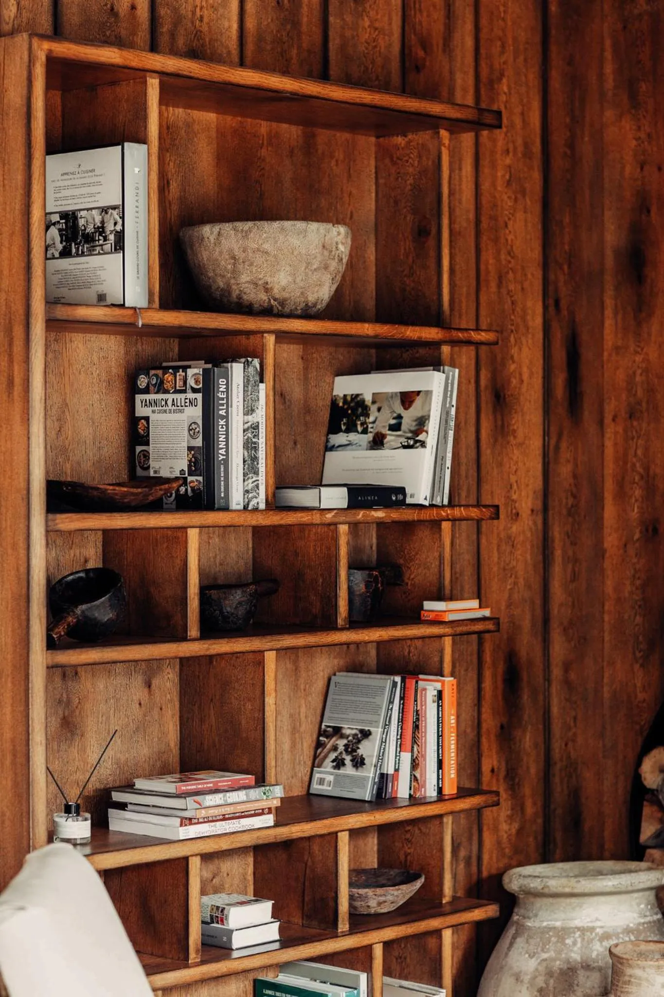 Library in Bernadet Alaçatı