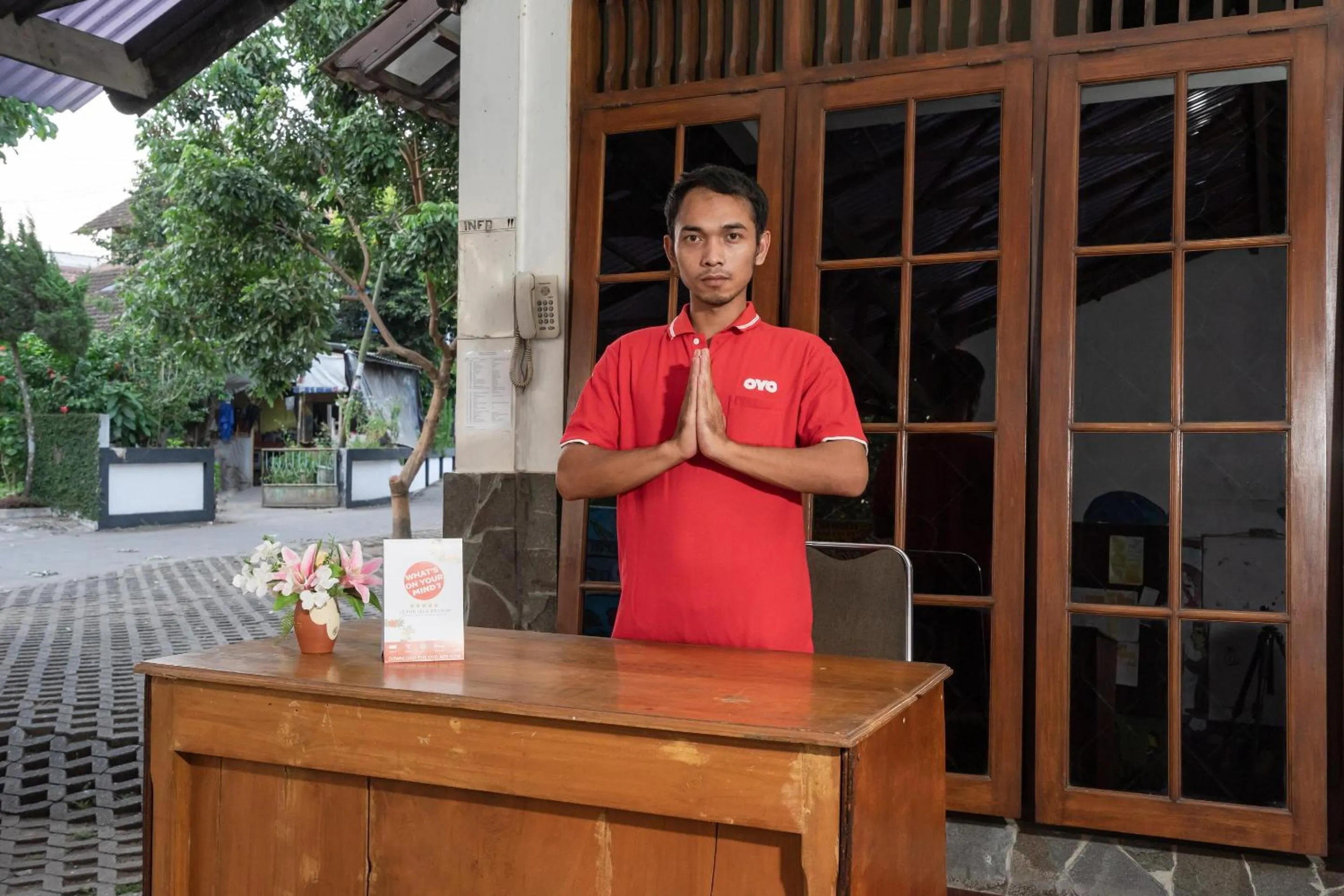 Lobby or reception in Hotel O Omah Duwet