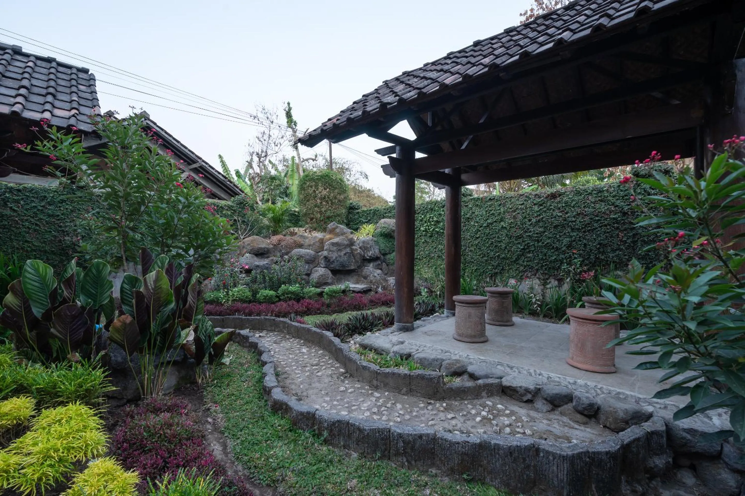 Garden in Hotel O Omah Duwet