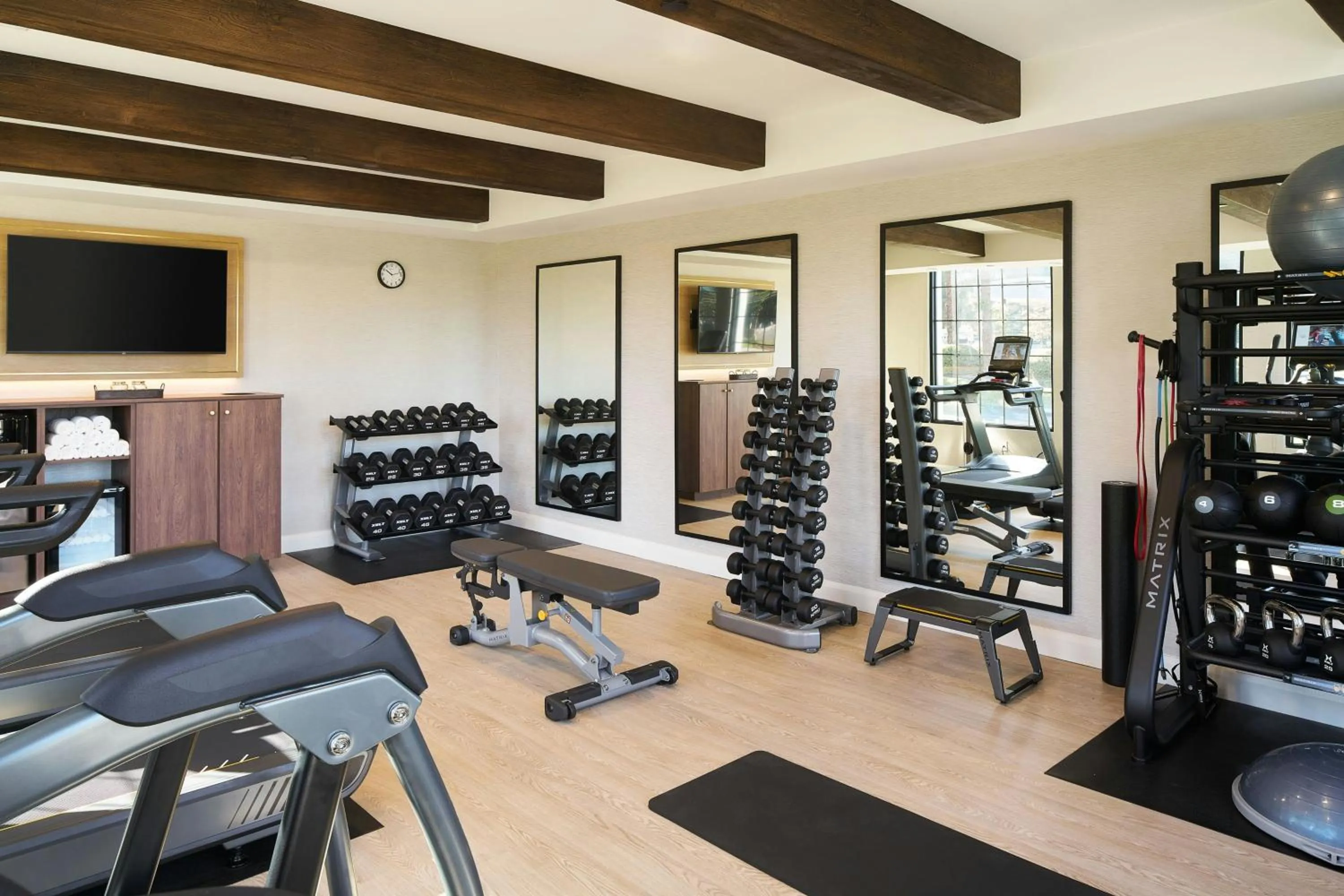 Fitness centre/facilities in Tiller House, Laguna Hills, a Tribute Portfolio Hotel