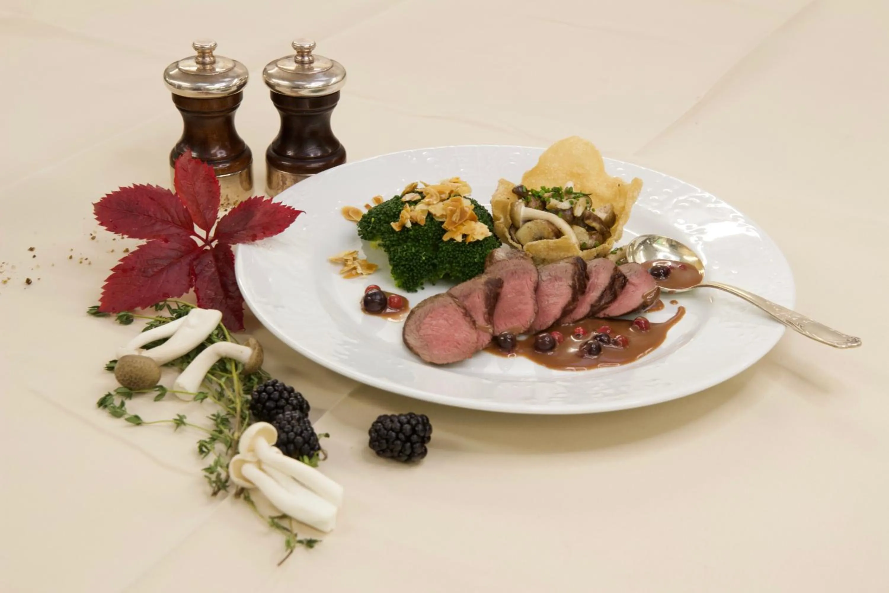 Dinner in Forsthaus Seebergen