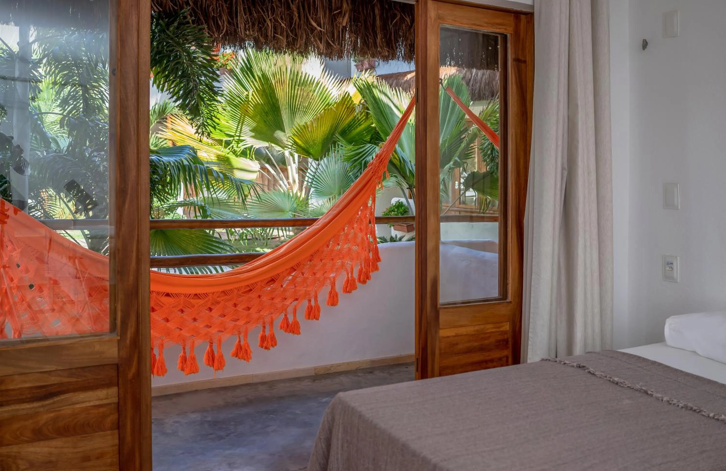 Bed in Pousada Chez Toi