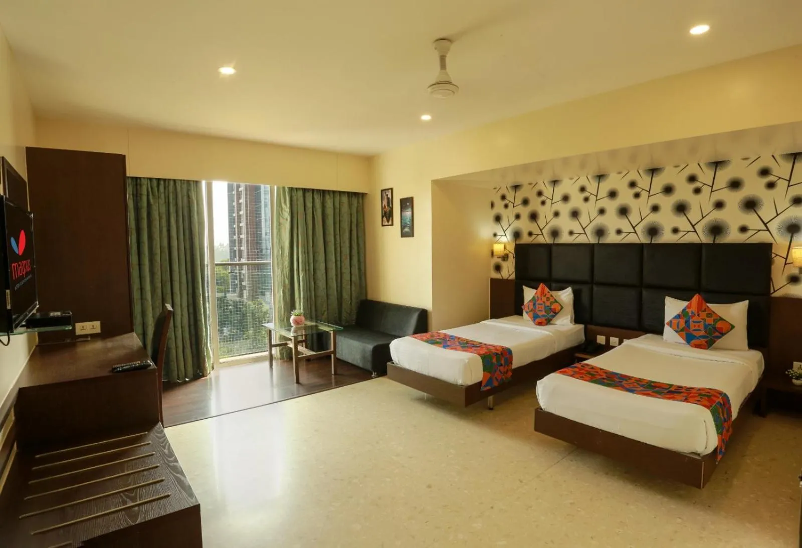 Bed in Magnus Star Residency Koregaon Park Annexe