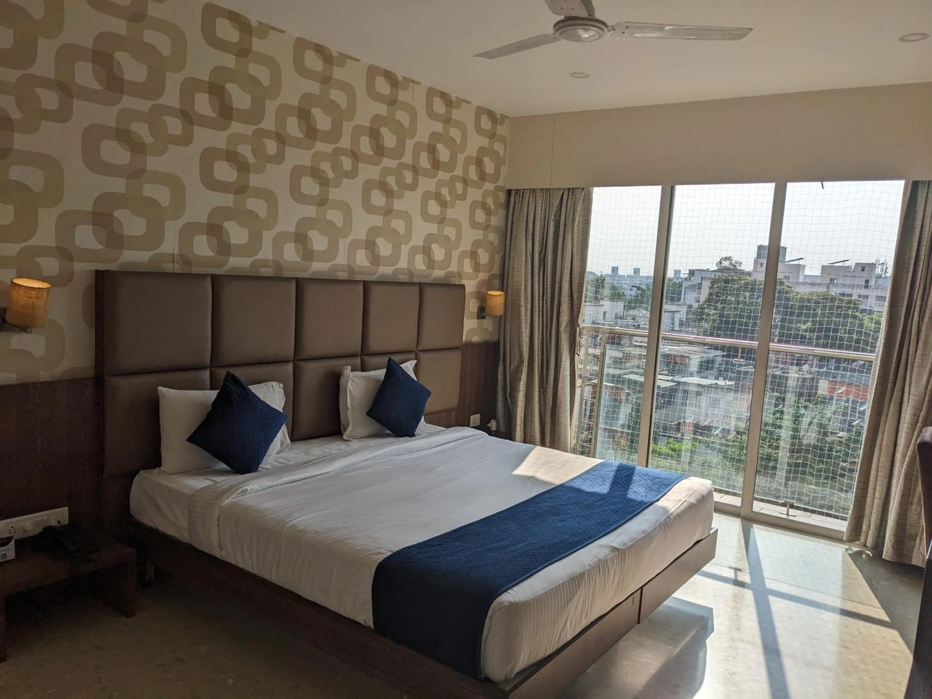 Balcony/Terrace, Bed in Magnus Star Residency Koregaon Park Annexe