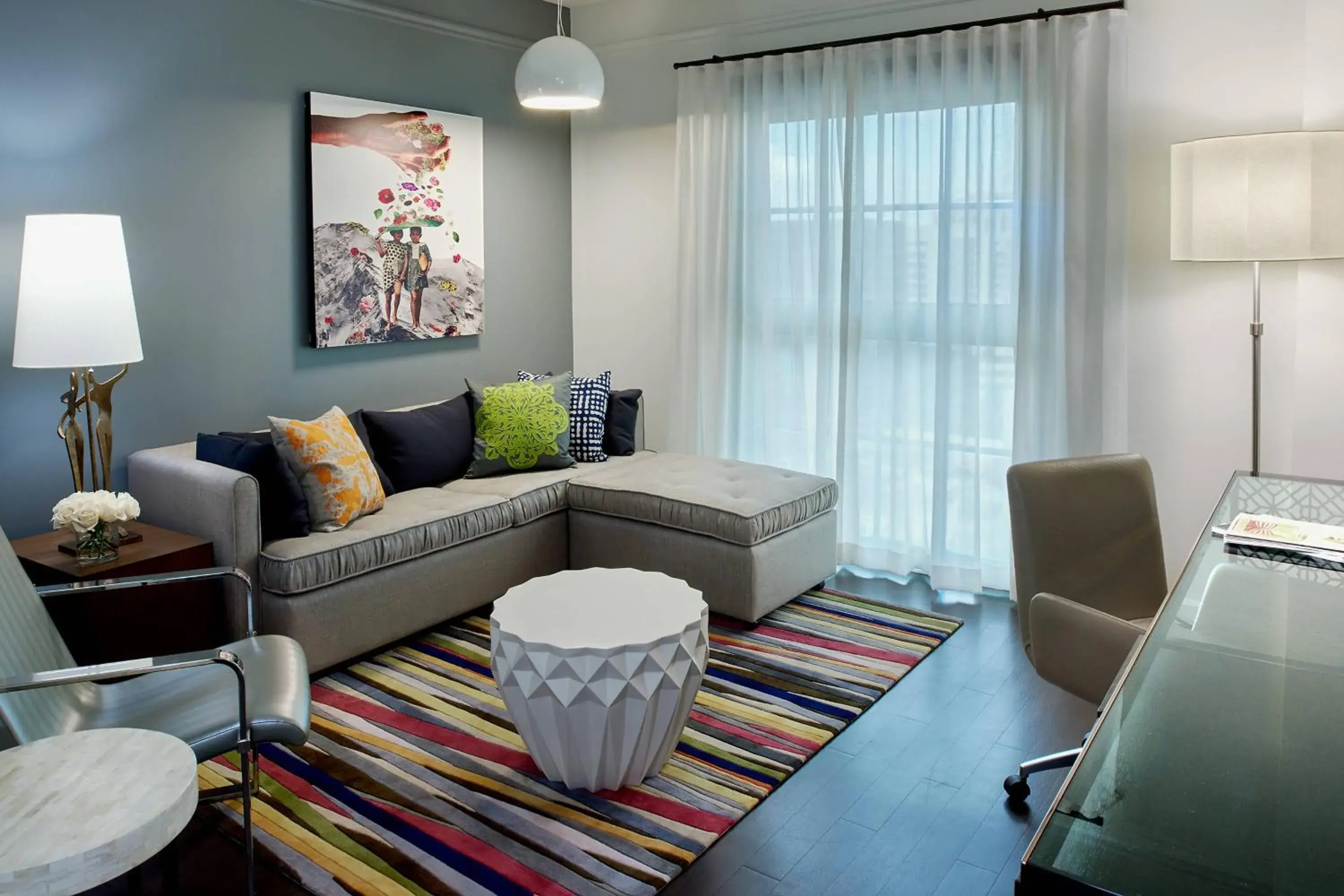 Living room in Hotel Colonnade Coral Gables, Autograph Collection Living room in Hotel Colonnade Coral Gables, Autograph Collection