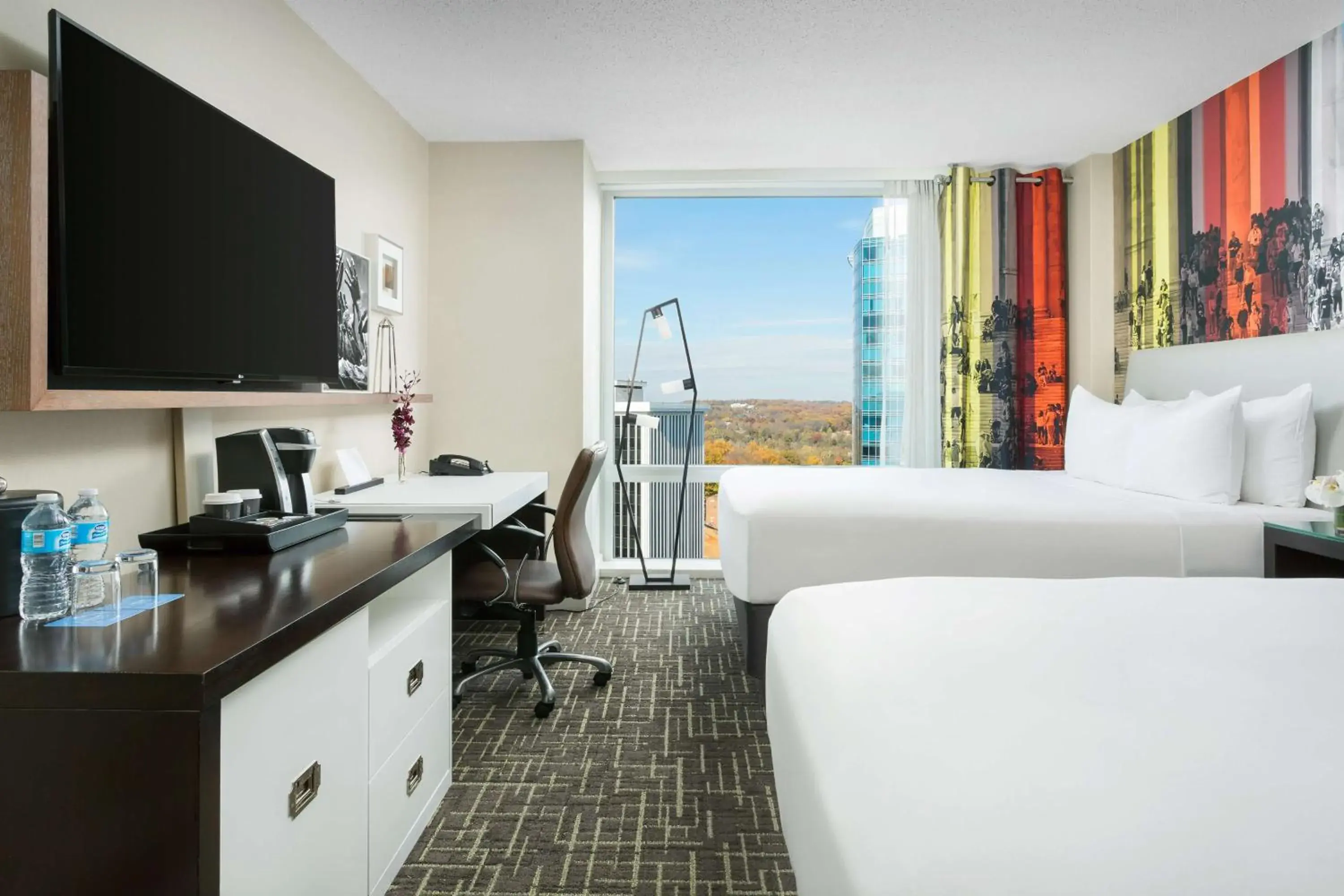 Photo of the whole room, Bed in Hyatt Centric Arlington Photo of the whole room, Bed in Hyatt Centric Arlington