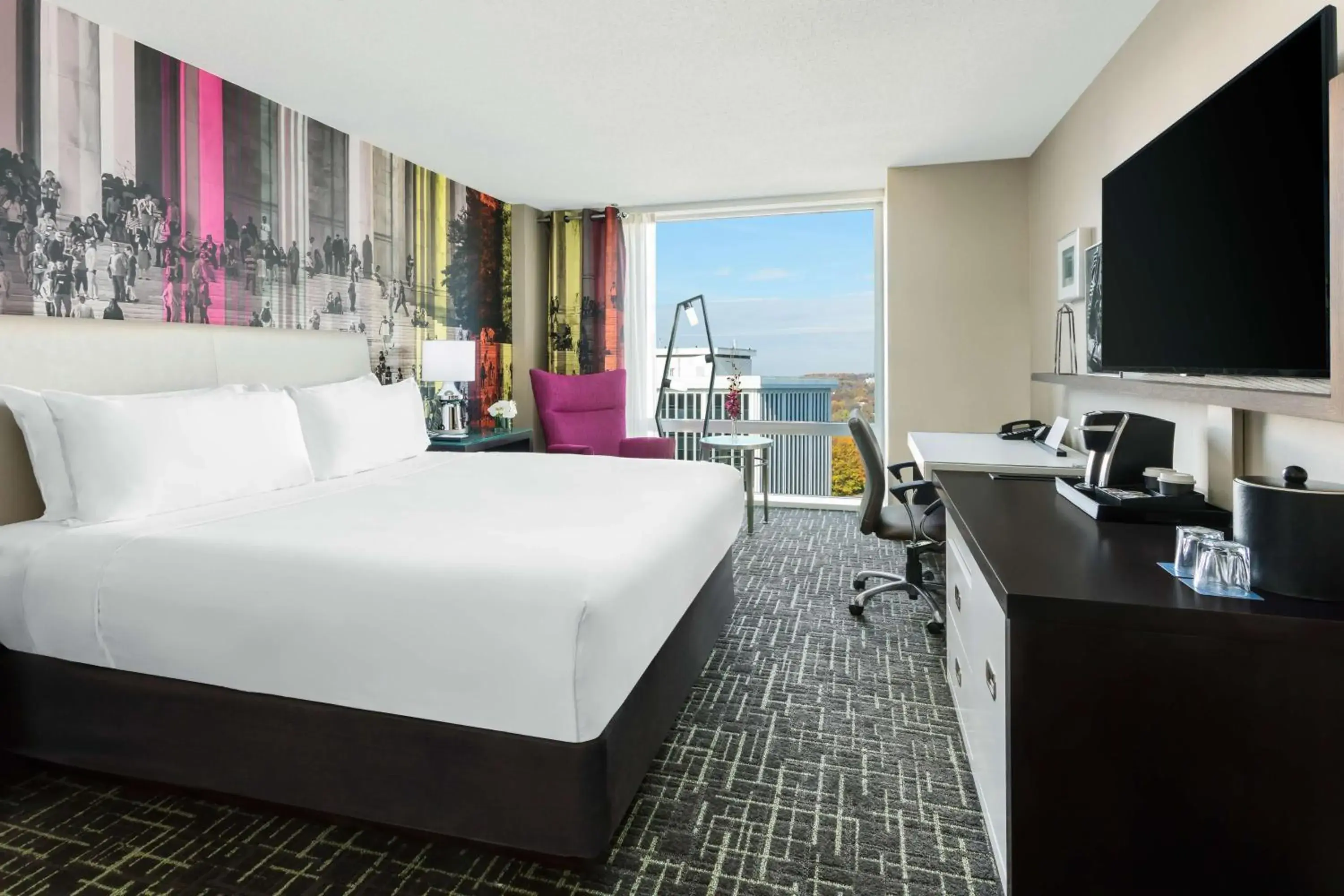 Bedroom, Bed in Hyatt Centric Arlington Bedroom, Bed in Hyatt Centric Arlington