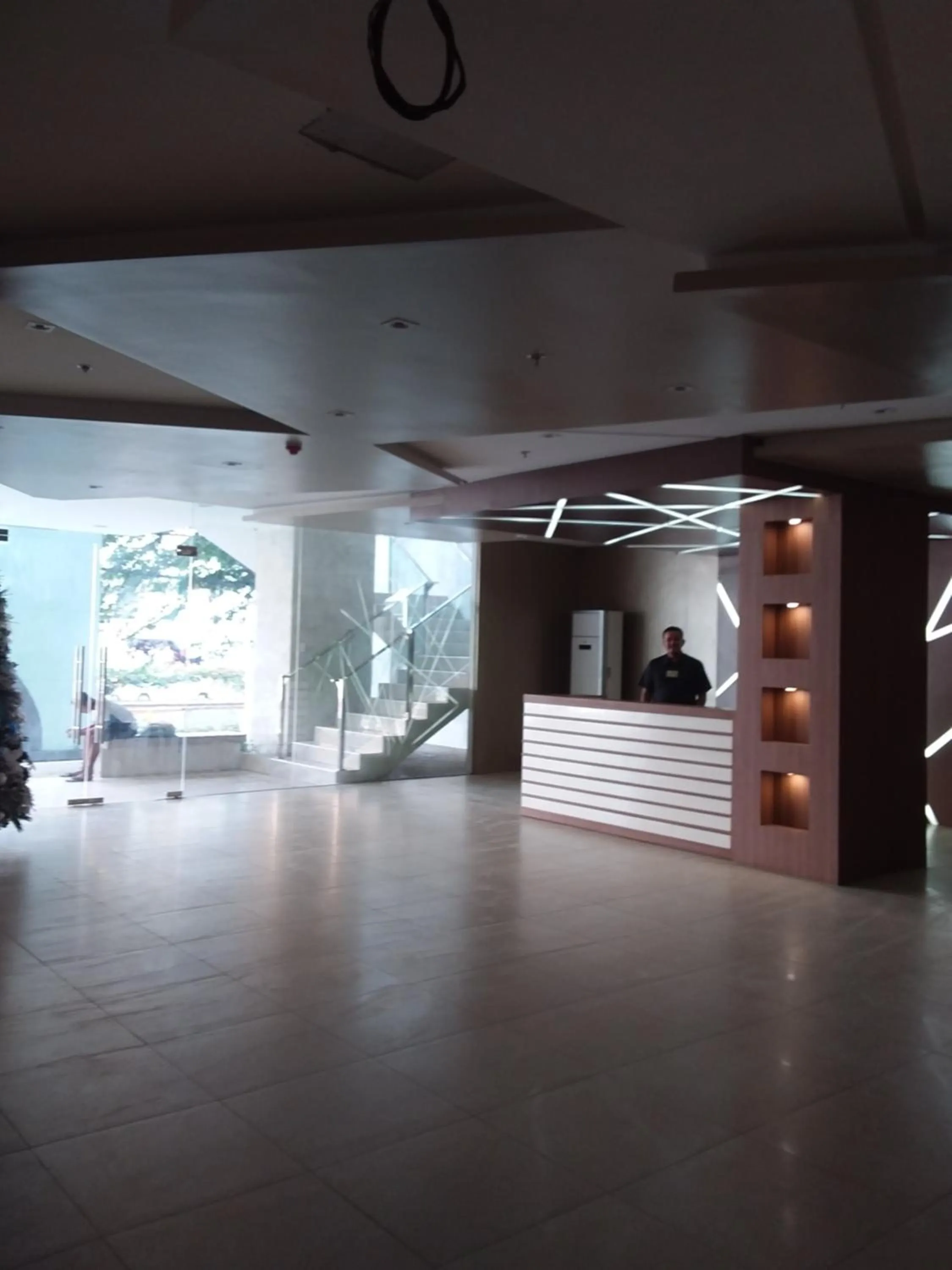 Lobby or reception in AJ Sundiva Tower w balcony