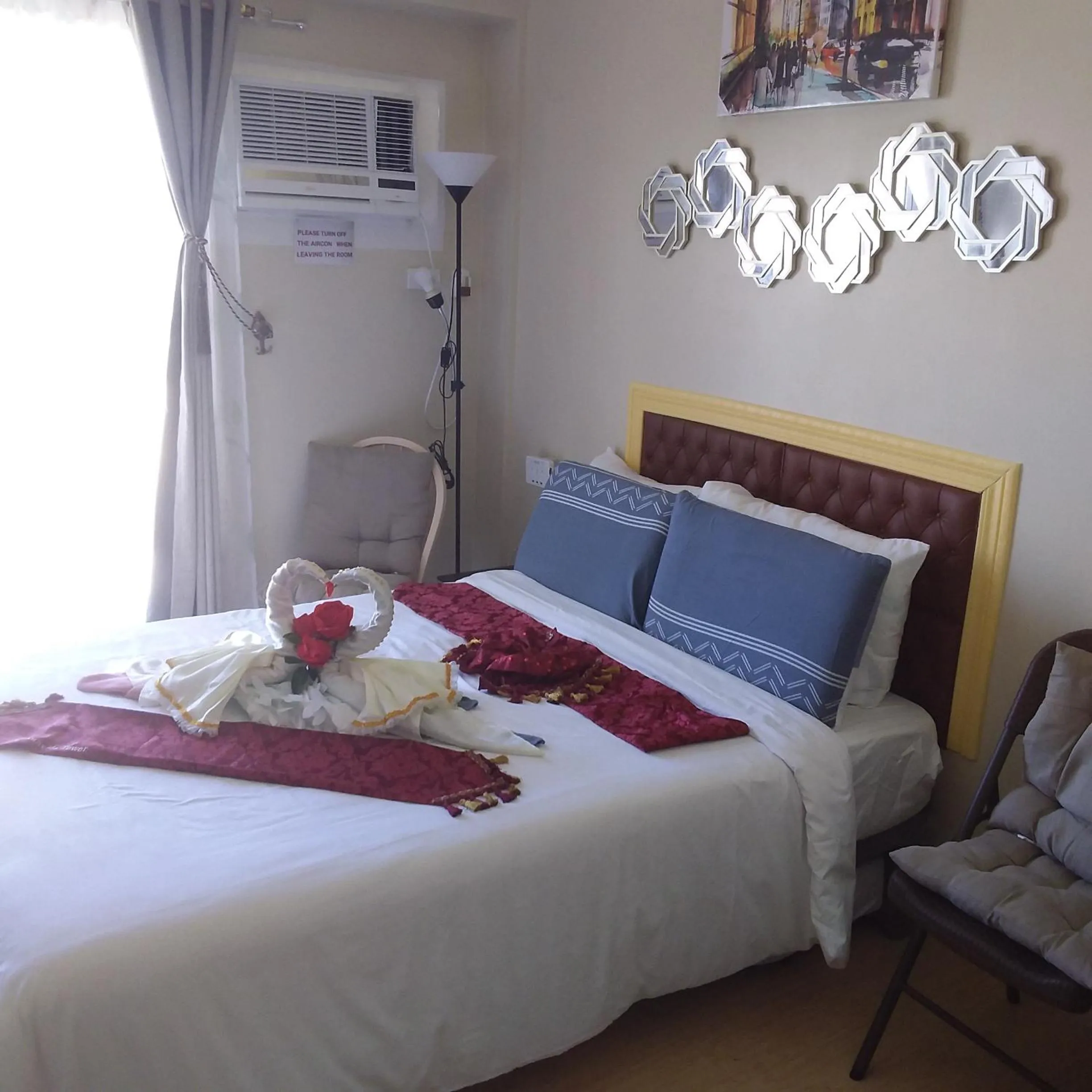 Bedroom, Bed in AJ Sundiva Tower w balcony