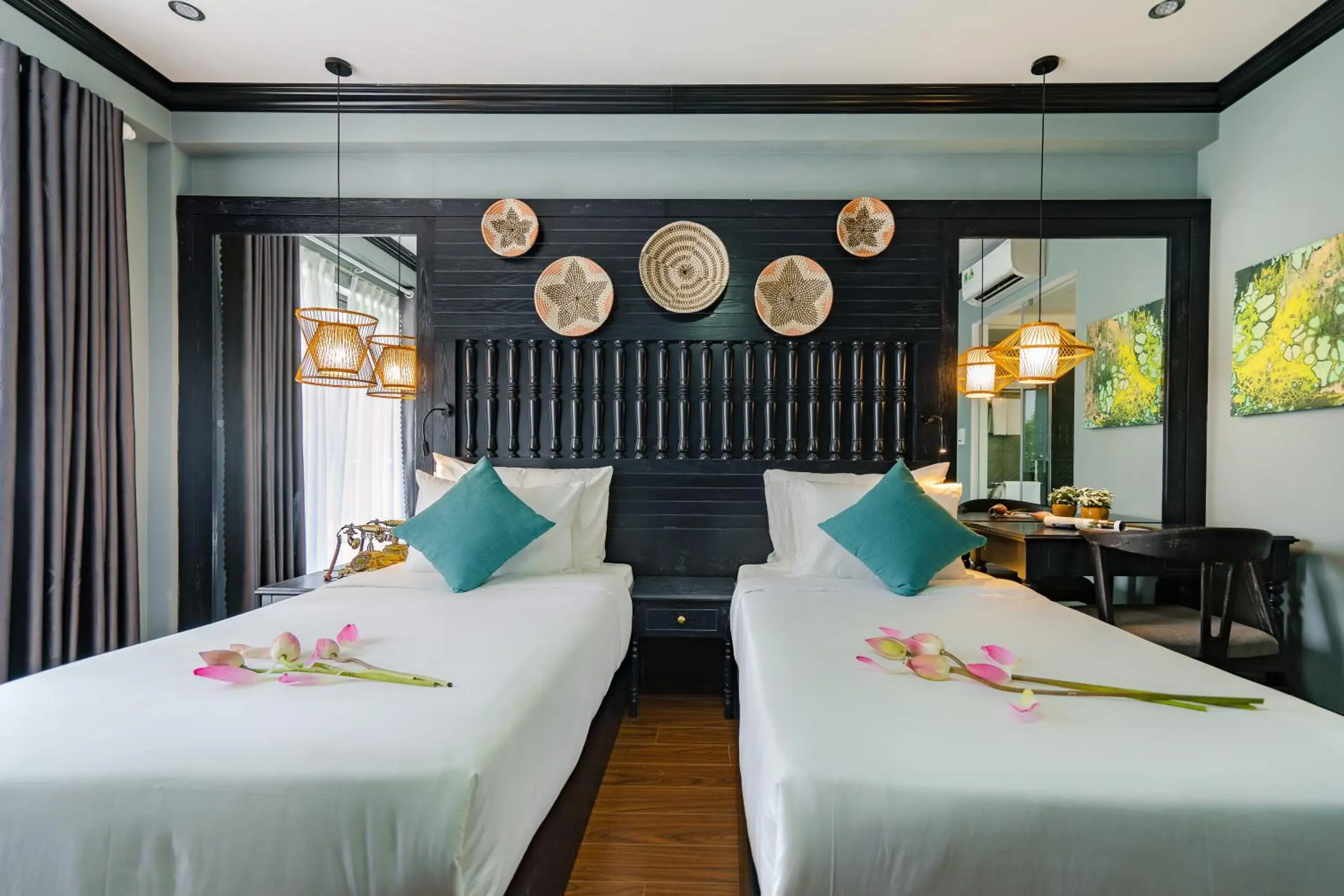 Bedroom, Bed in Daisy An Bang Villa Bedroom, Bed in Daisy An Bang Villa