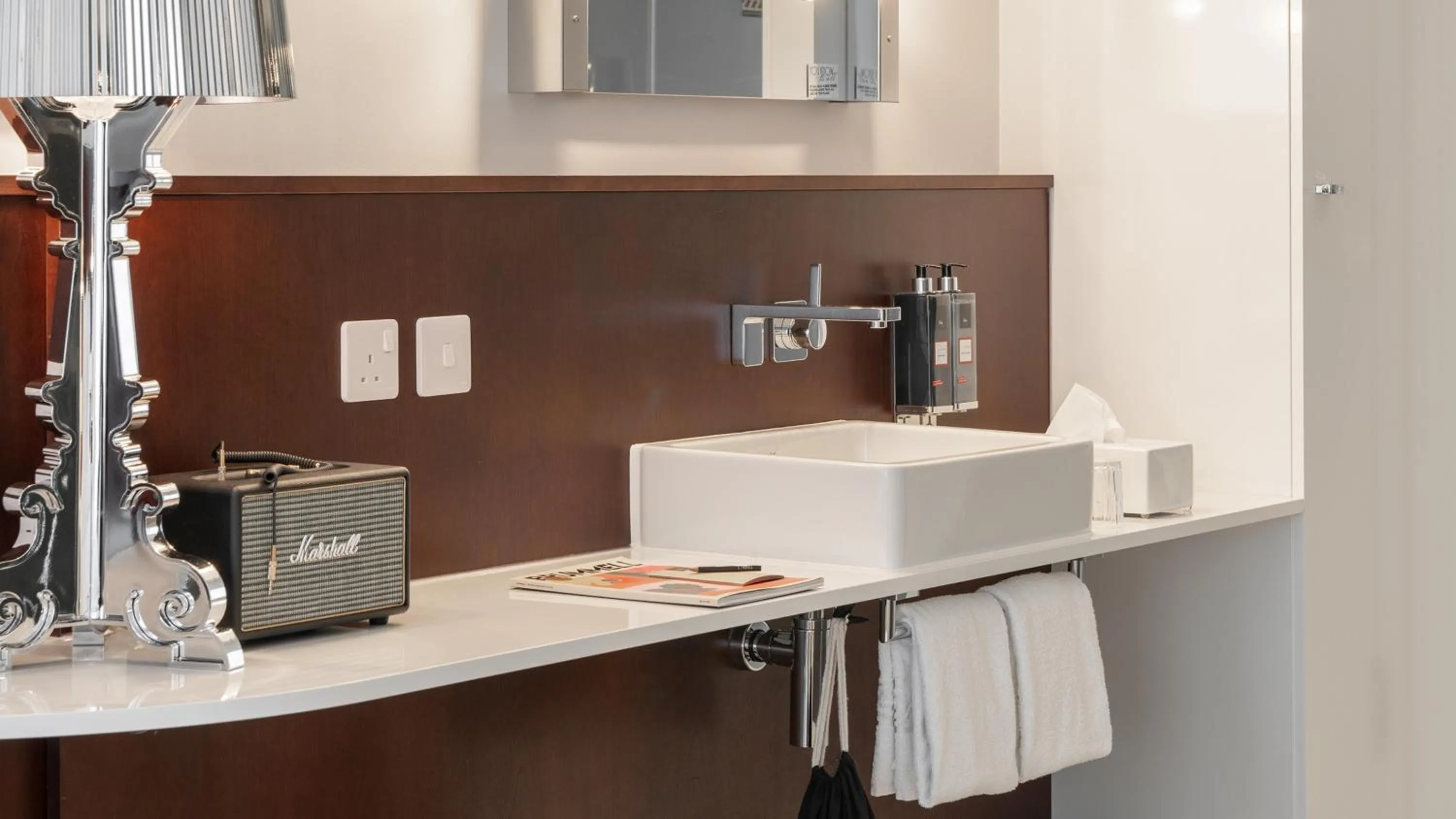 Bathroom in Ruby Lucy Hotel London by IHG