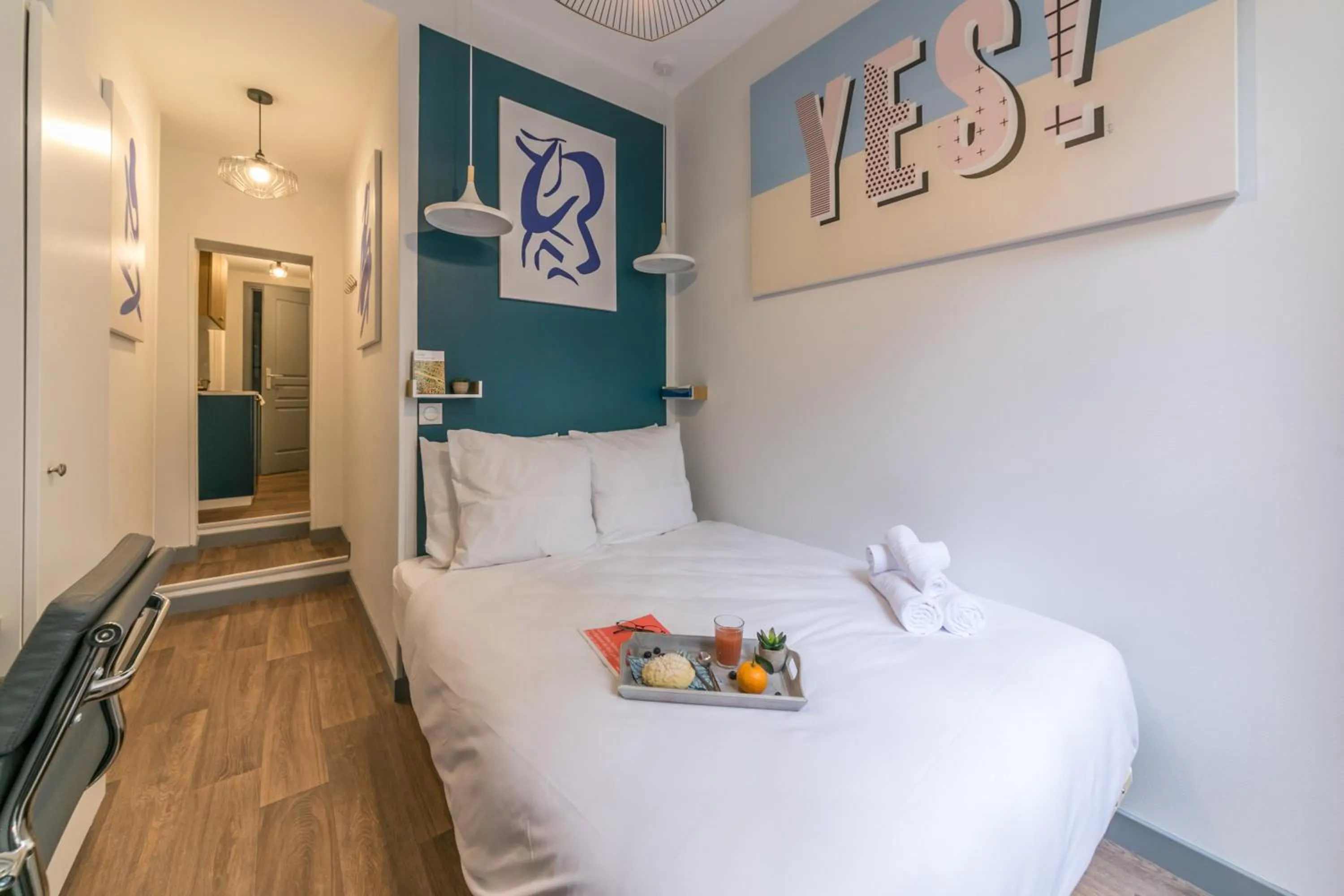 Bedroom, Bed in WS Louvre - Richelieu