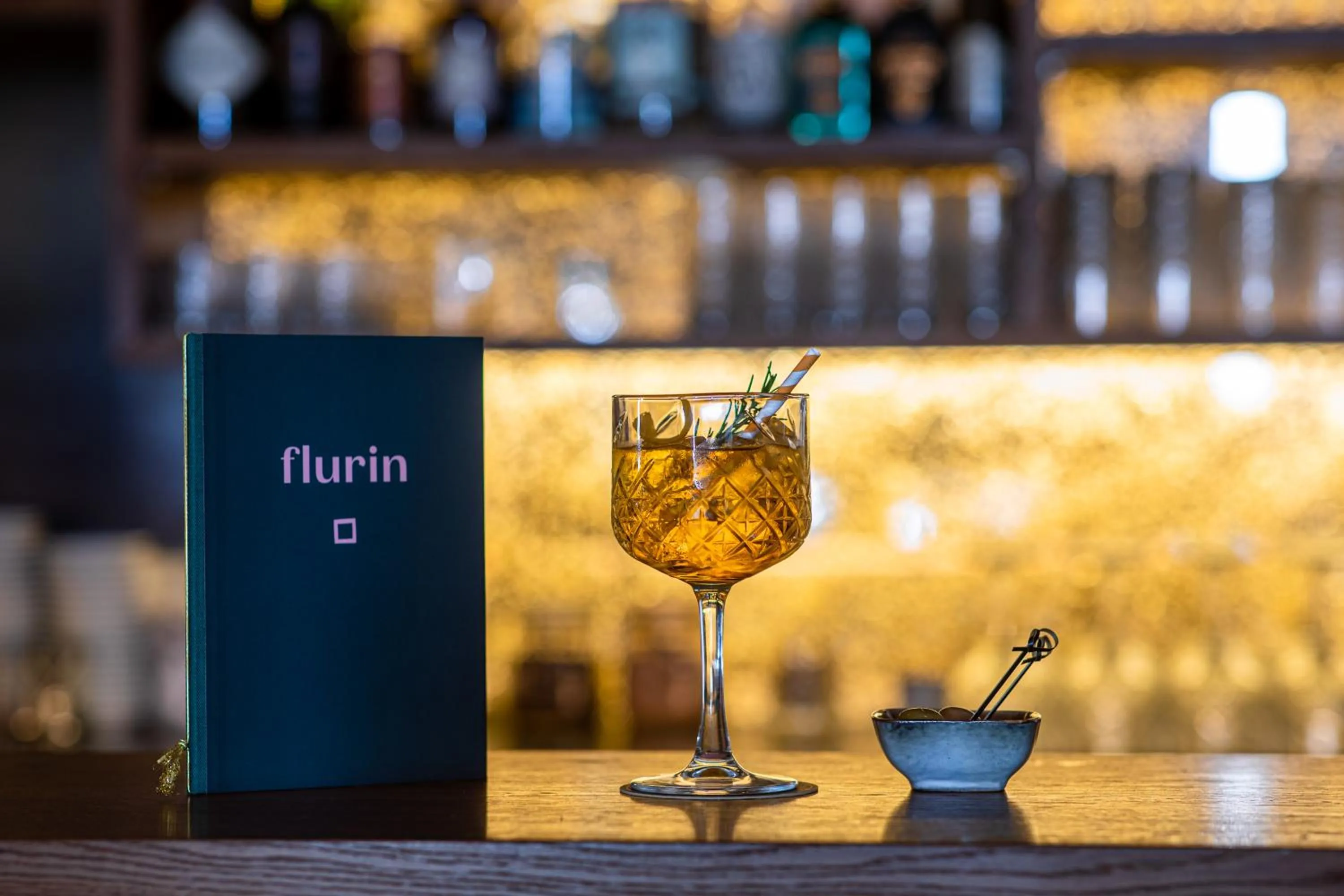 Lounge or bar in Flurin Suites