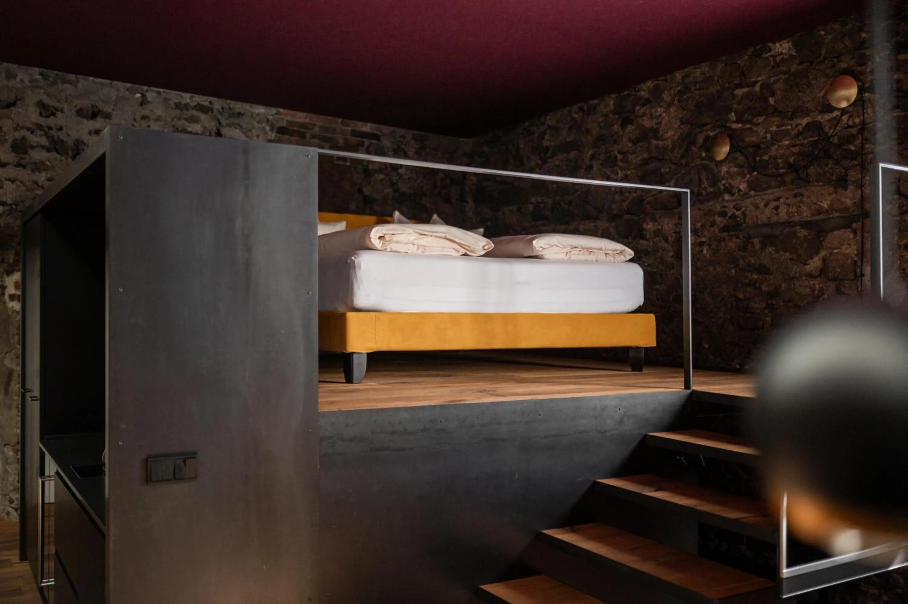 Bed in flurin Suites