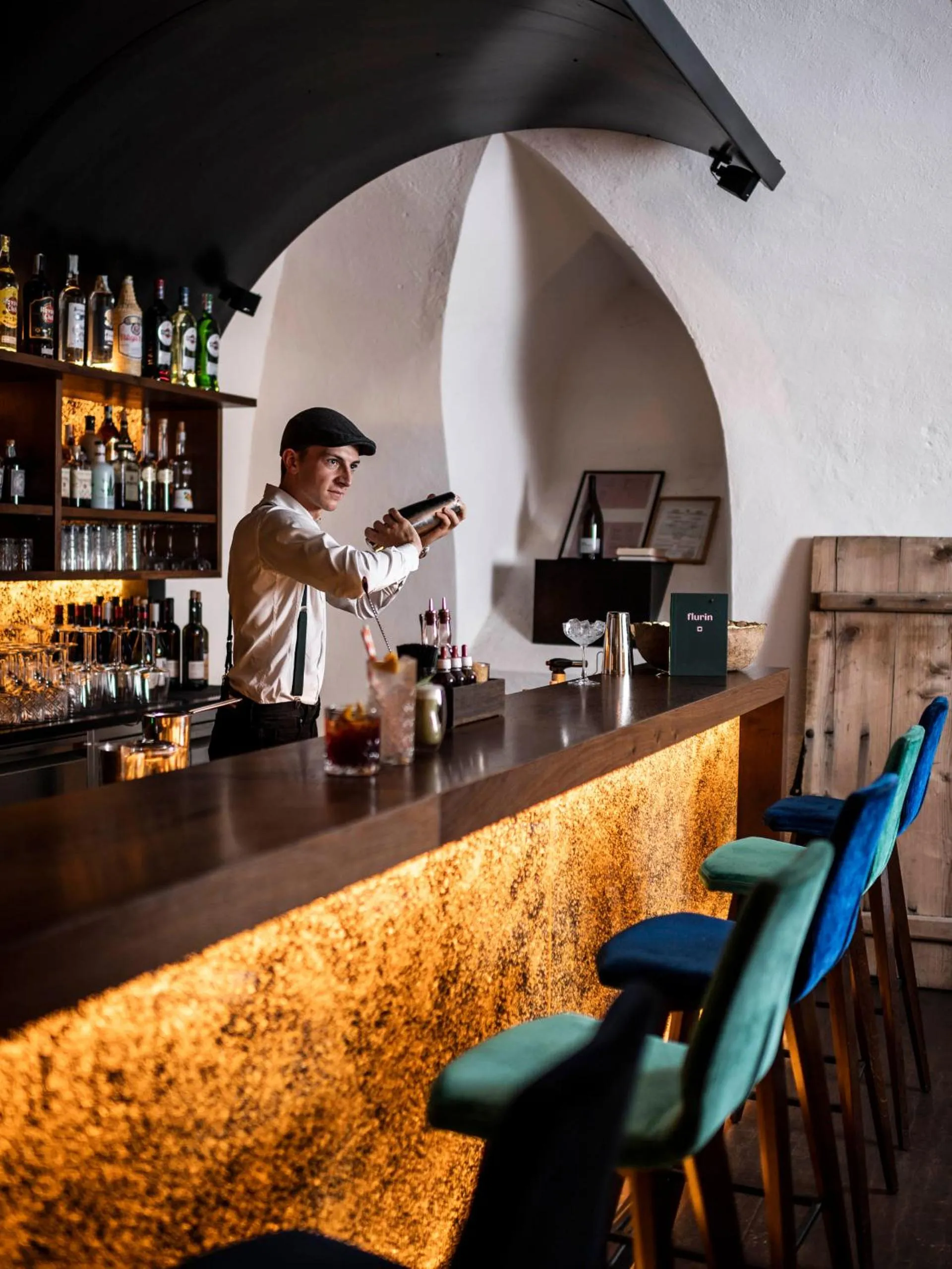 People in Flurin Suites