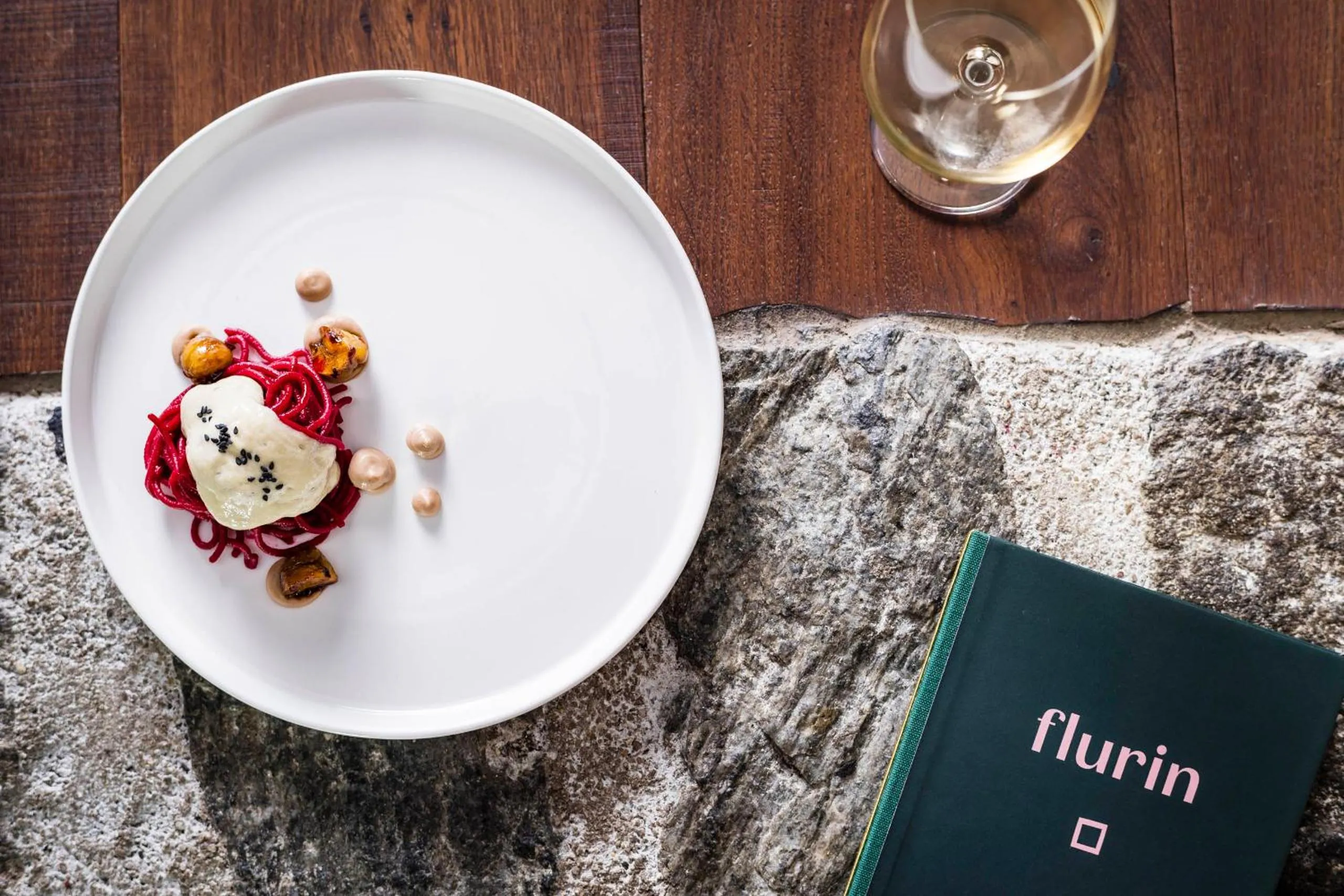 Food close-up in Flurin Suites