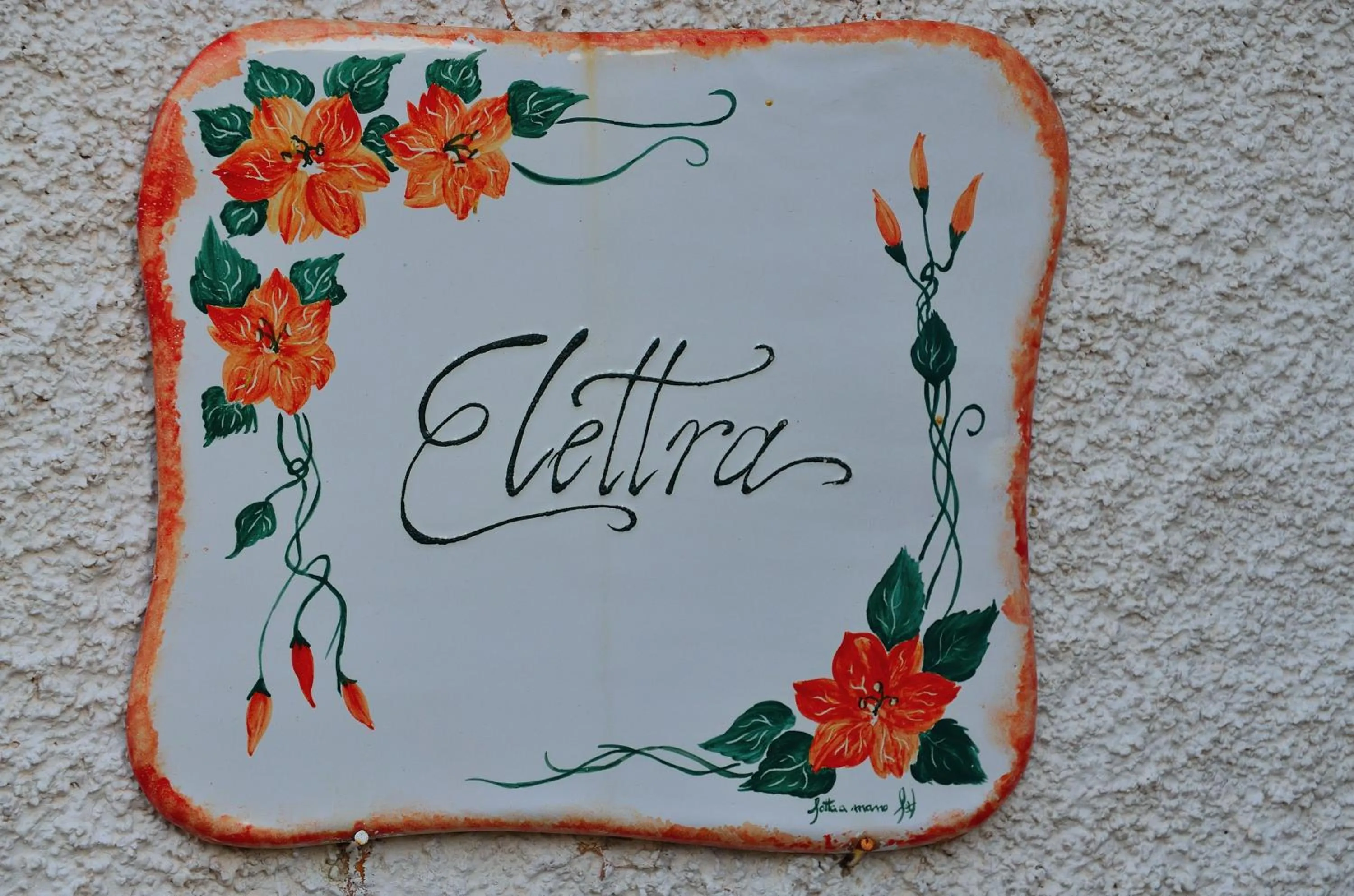 Decorative detail in Luce Stellata