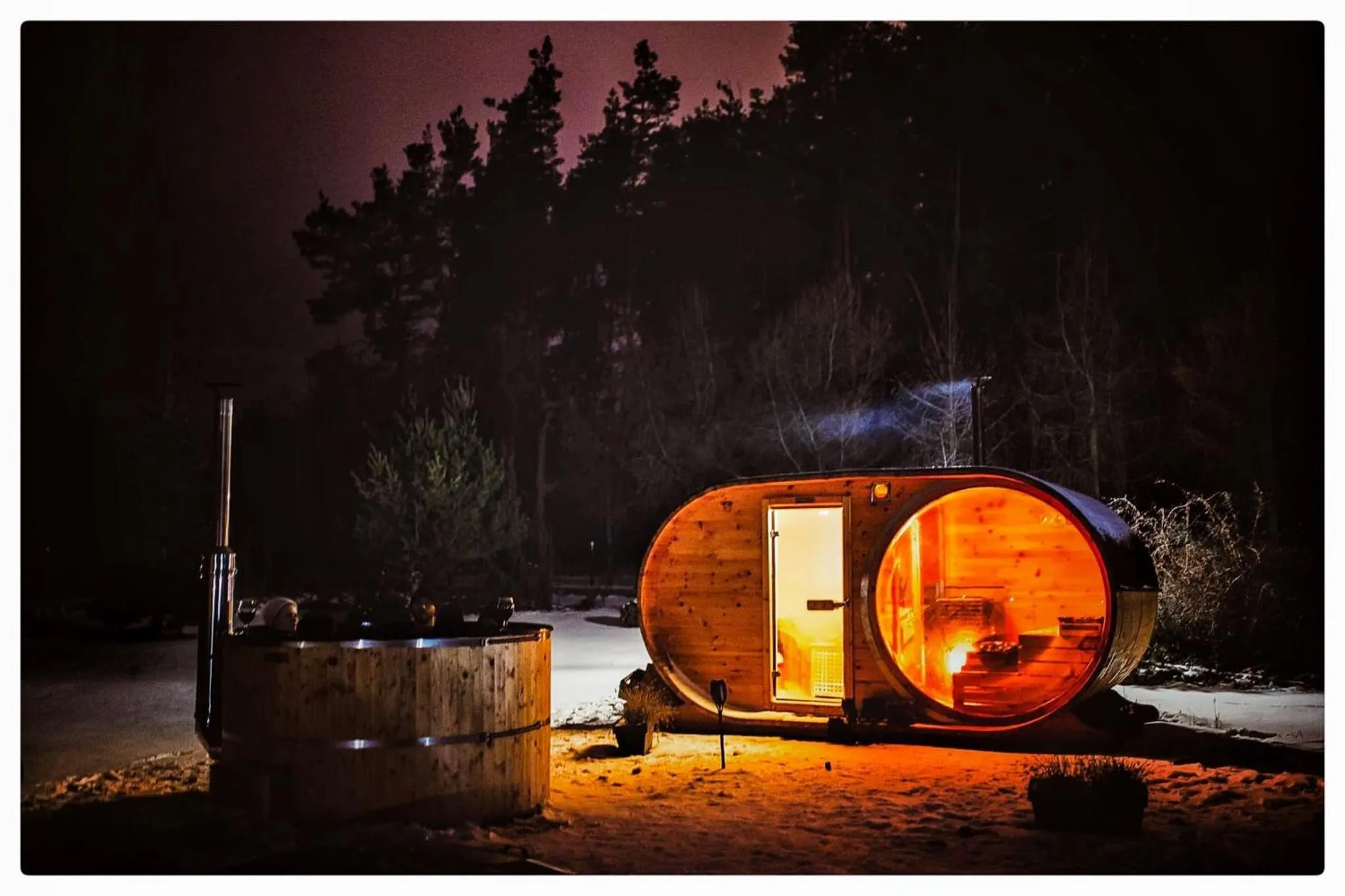 Night in Pensjonat Zakątek