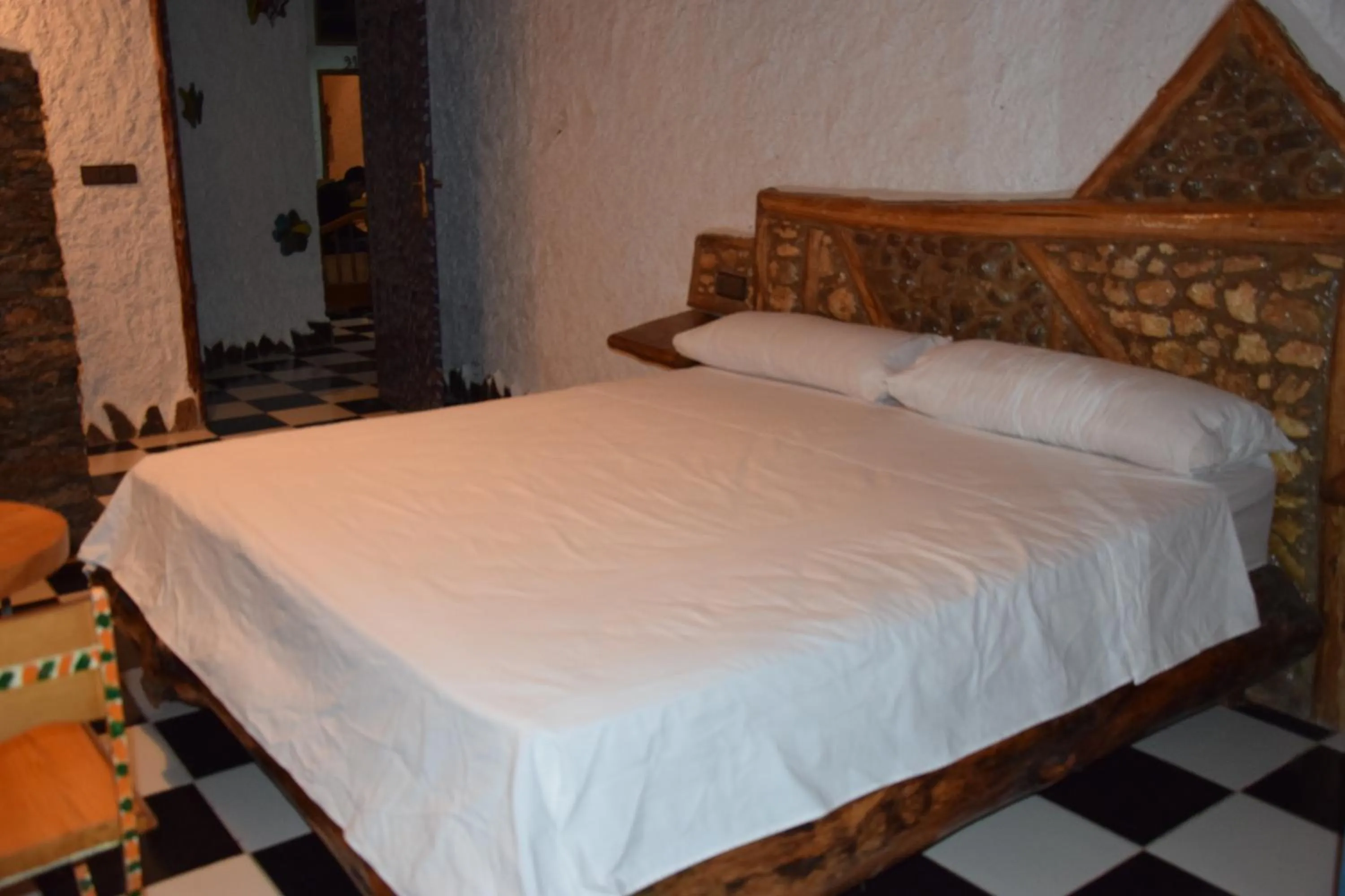 Bed in Hotel Leonor