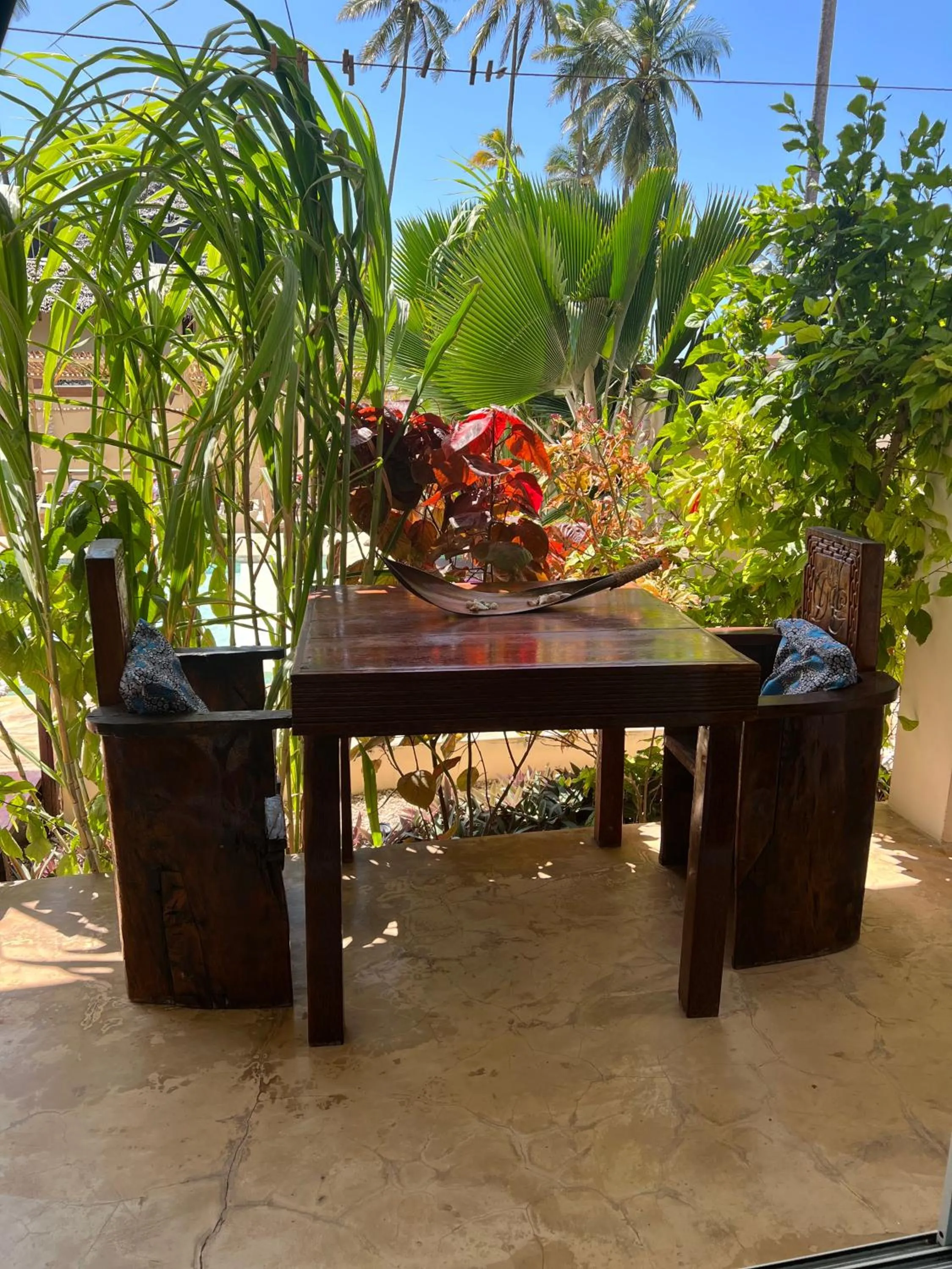 Patio in Gadea Boutique Hotel& Gadea Garden Italian Restaurant