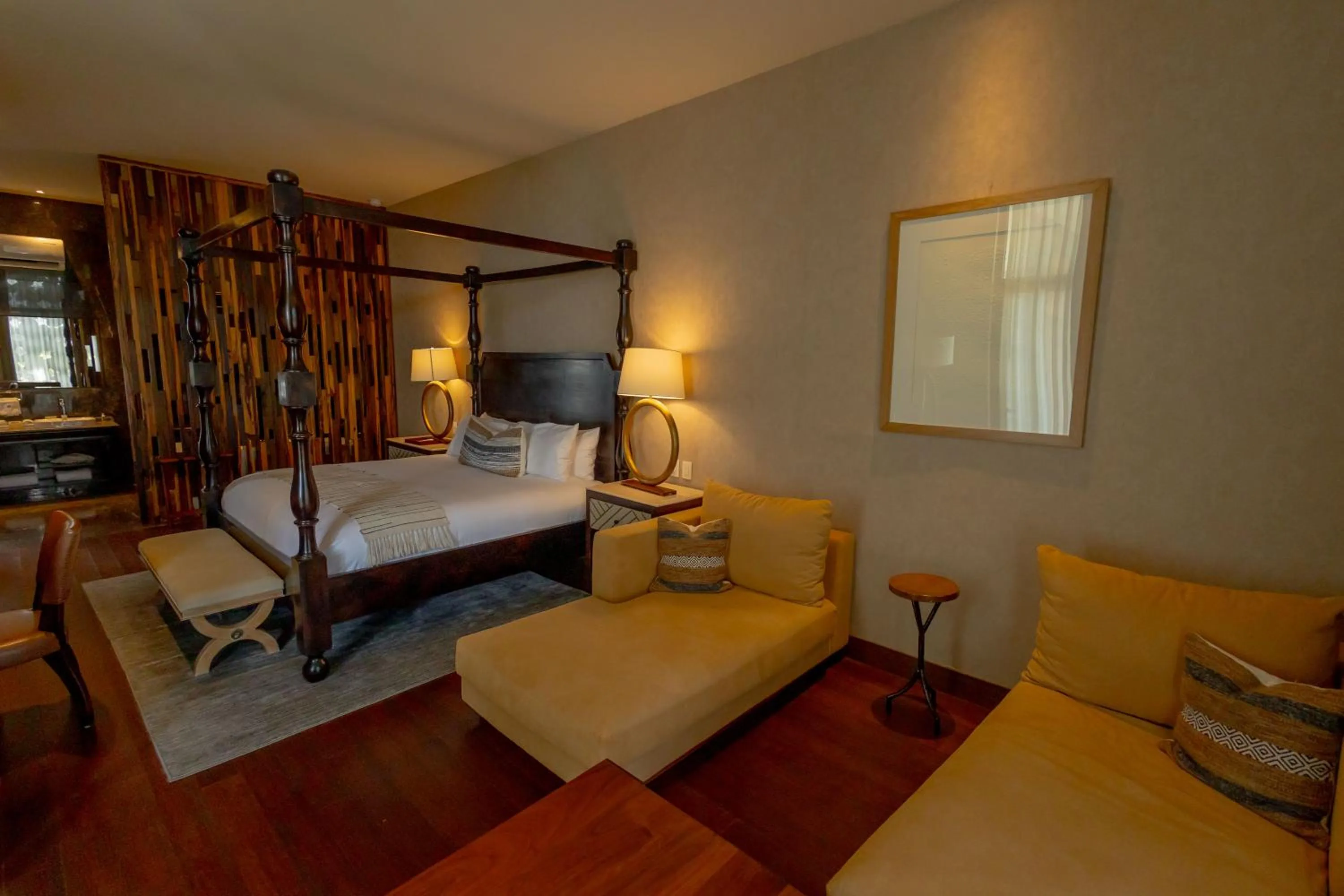 Bed in Casa Raíces Hotel Luxury & Viñedo