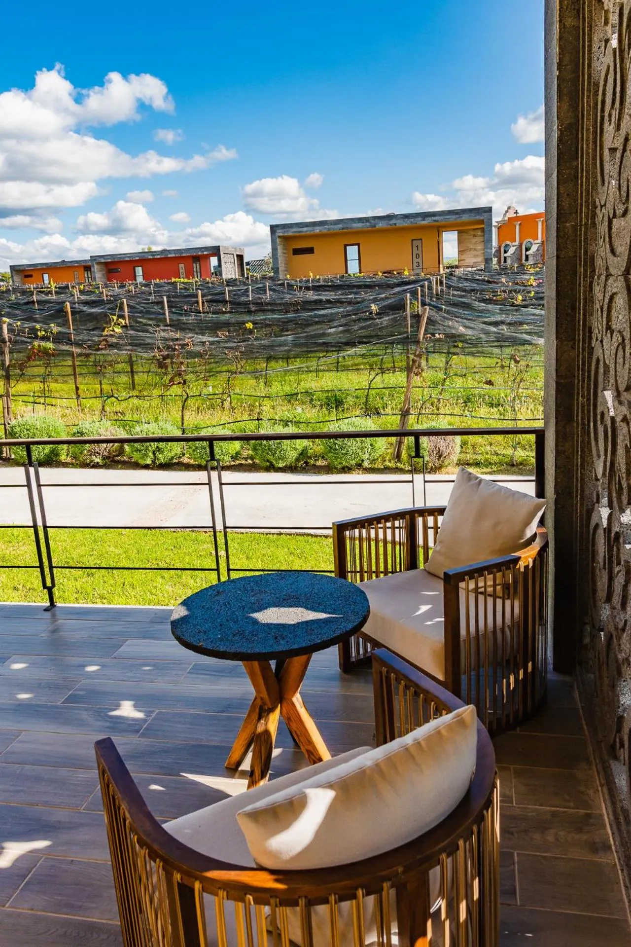 Balcony/Terrace in Casa Raíces Hotel Luxury & Viñedo