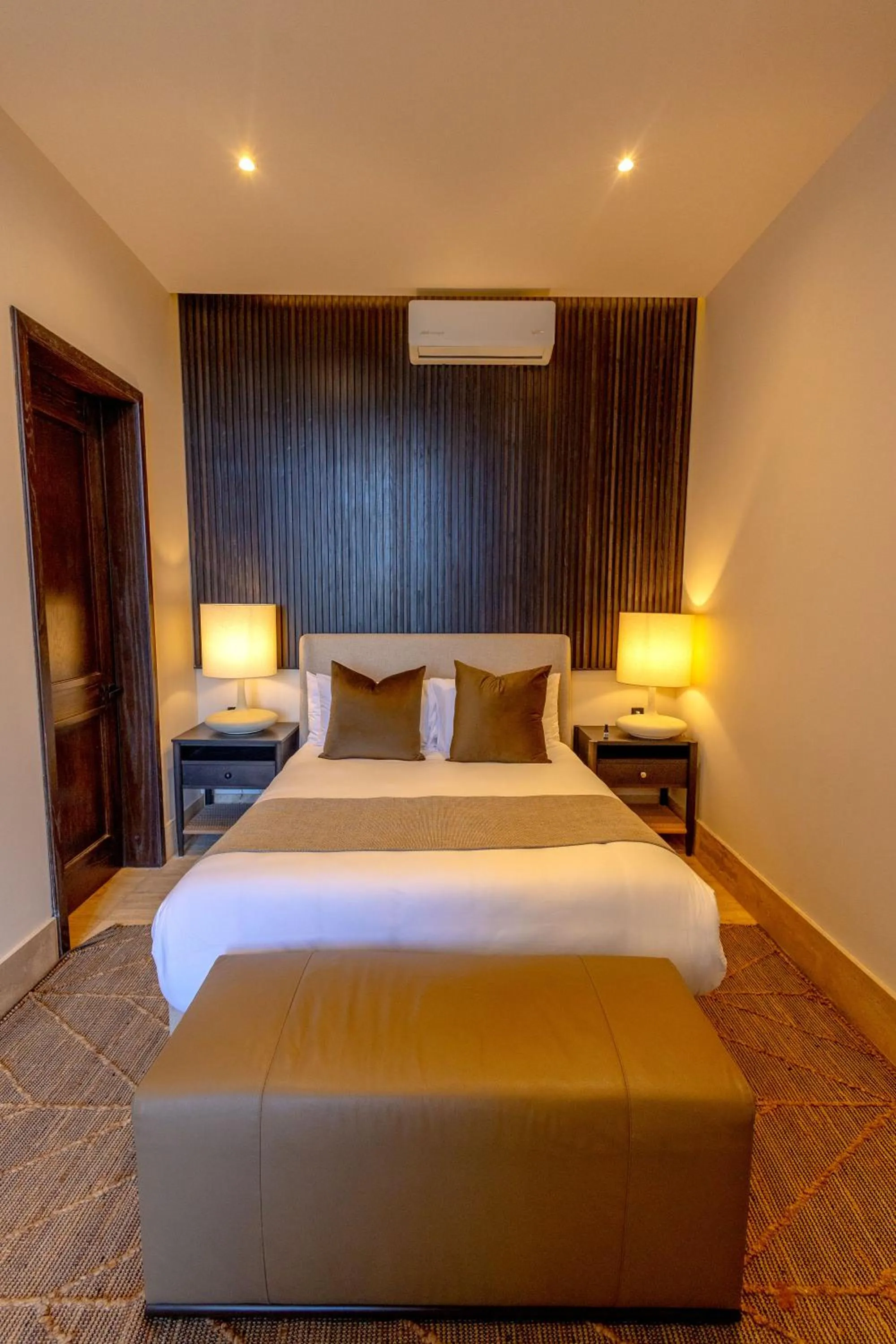 Bed in Casa Raíces Hotel Luxury & Viñedo