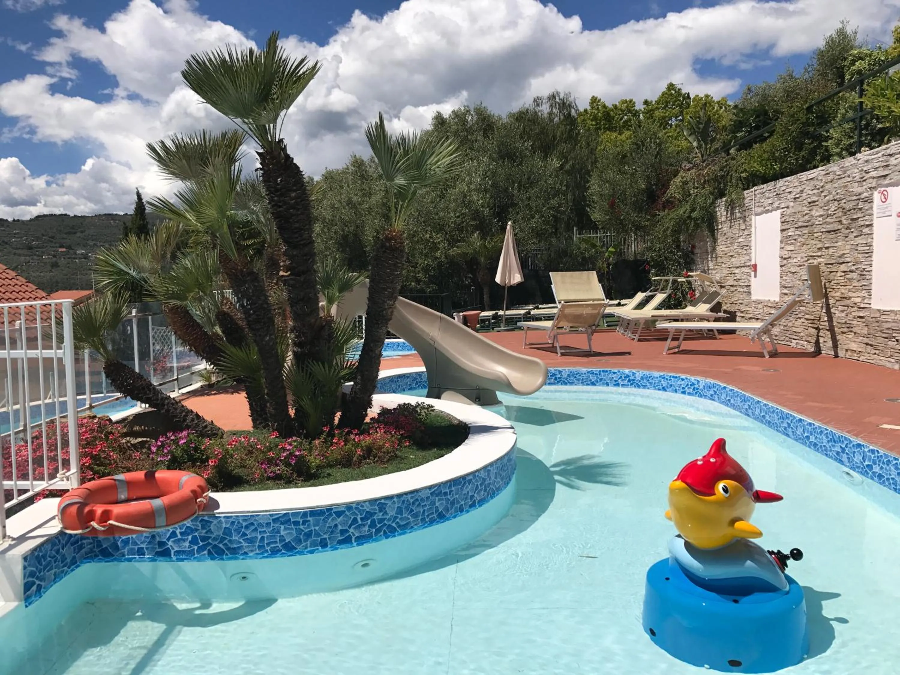 Aqua park in Villa Giada Resort